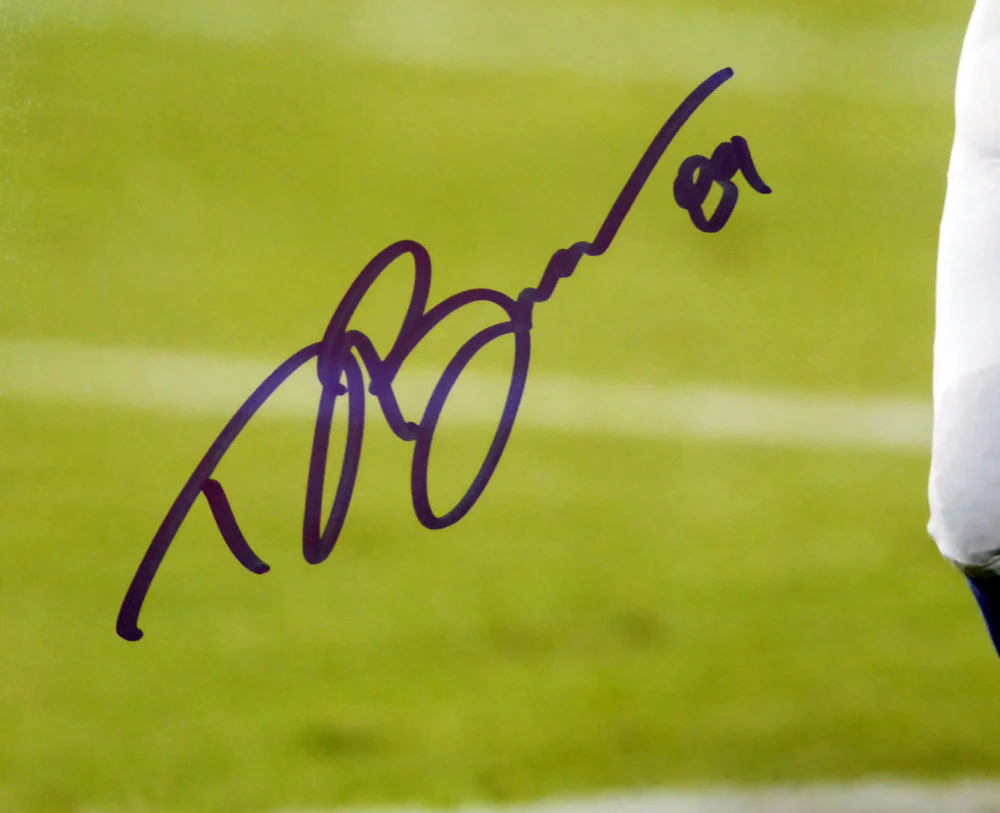 Doug Baldwin Autographed 16x20 Photo Seattle Seahawks In Blue MCS Holo Stock #104874 - Image 2