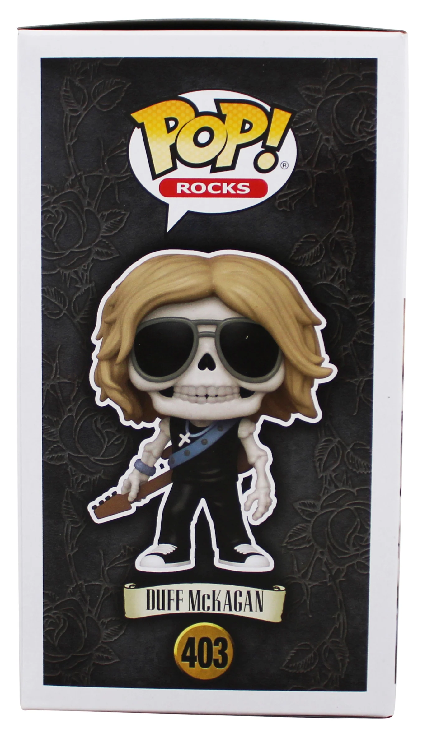 Duff McKagan Guns N' Roses Signed #403 Funko Pop Vinyl Figure w/ Blue Sig BAS - Image 6