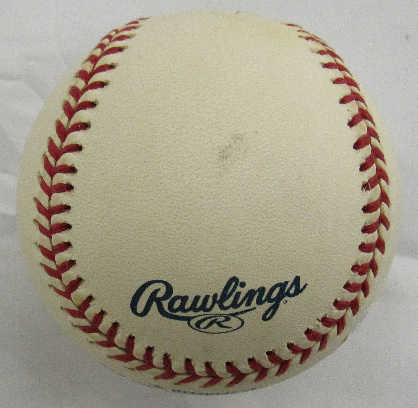 Warren Spahn Signed Auto Rawlings Baseball JSA CM07265 w/363 Wins - Image 2