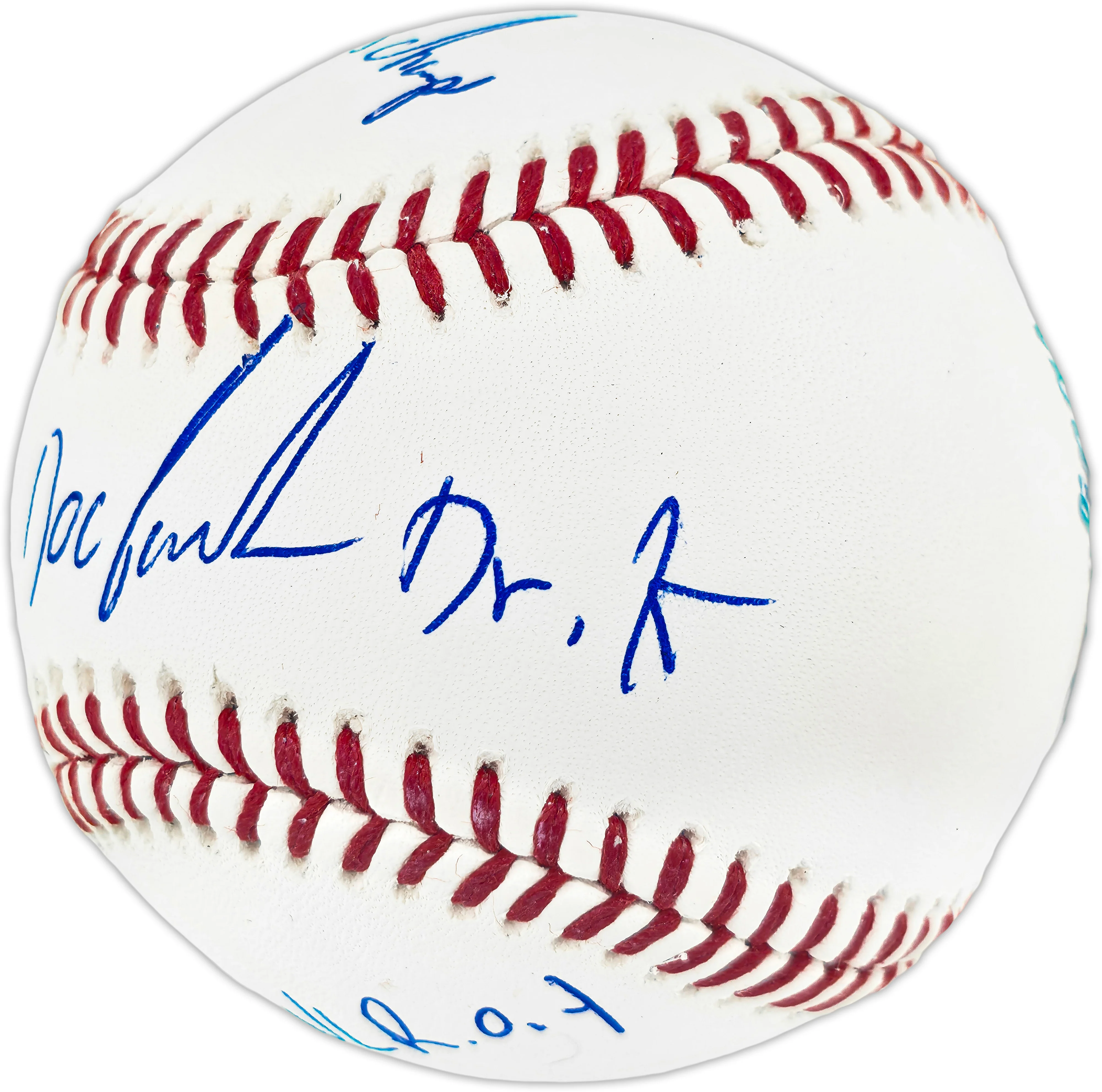 Dwight "Doc" Gooden Autographed Official MLB Baseball New York Mets "86 WS Champs, 84 NL ROY, 85 NL CY, Dr K" Beckett BAS Witness #2W807728 - Image 5