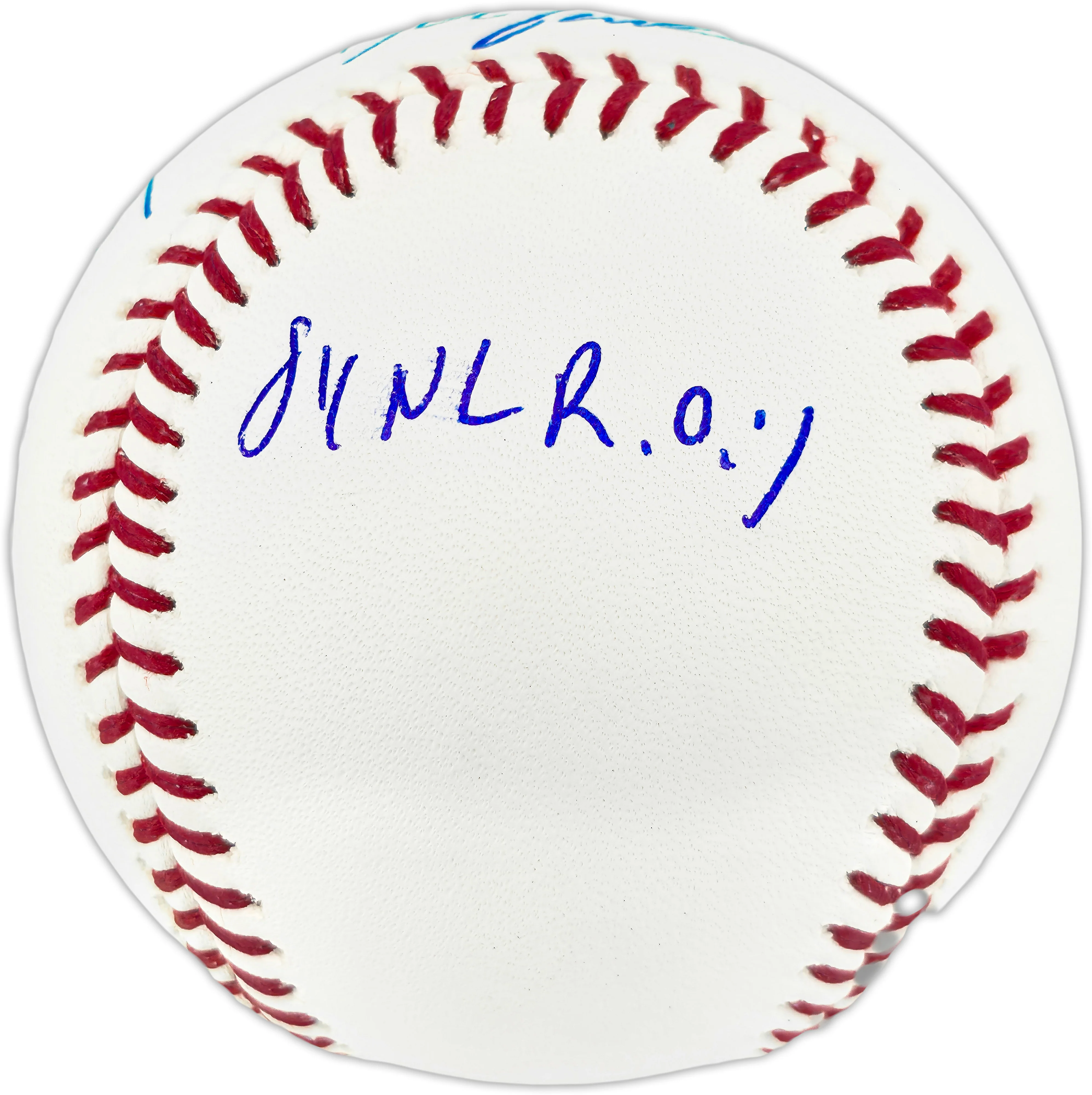 Dwight "Doc" Gooden Autographed Official MLB Baseball New York Mets "86 WS Champs, 84 NL ROY, 85 NL CY, Dr K" (Smudged) Beckett BAS Witness #2W807744 - Image 2