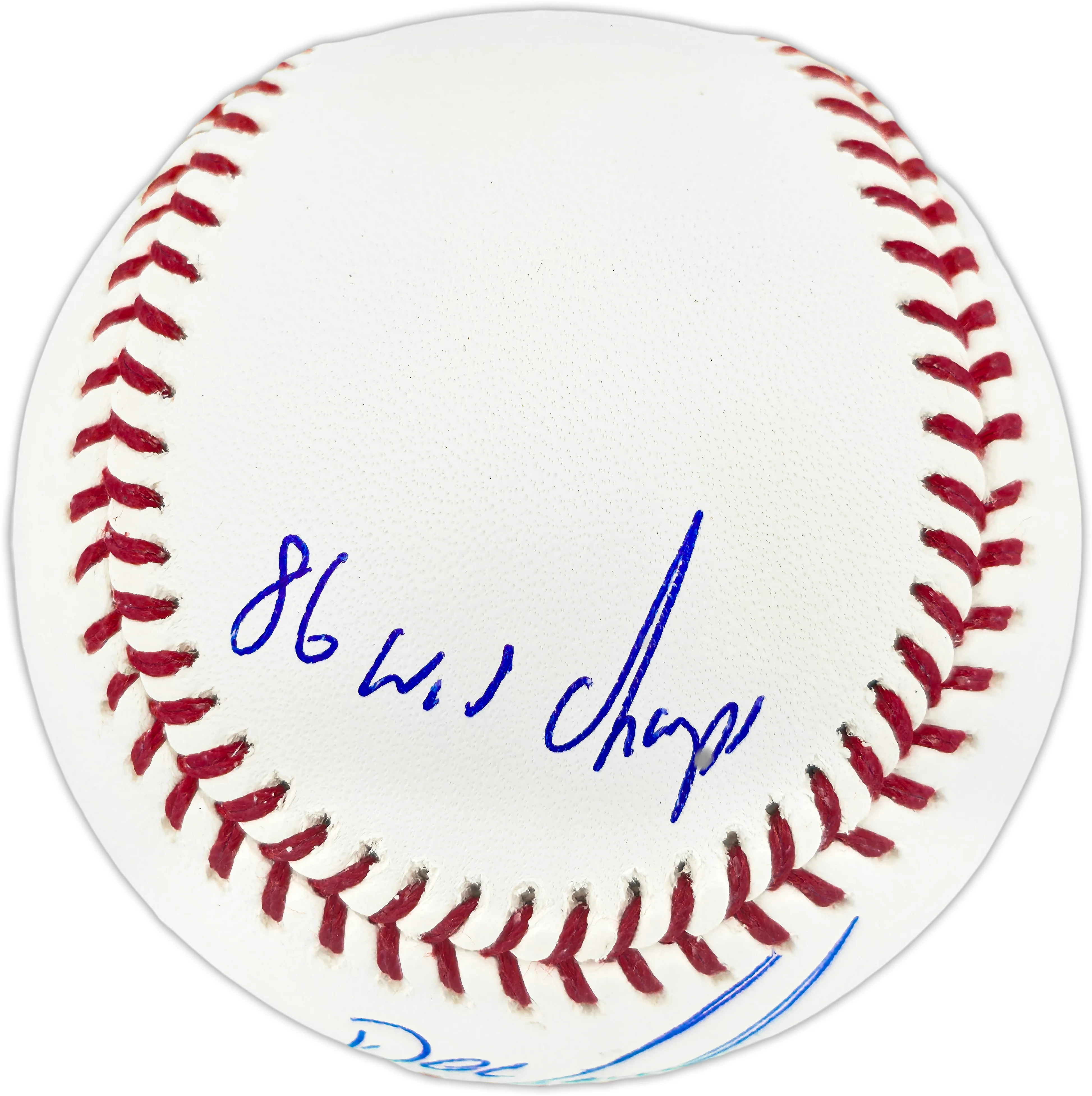 Dwight "Doc" Gooden Autographed Official MLB Baseball New York Mets "86 WS Champs, 84 NL ROY, 85 NL CY, Dr K" (Smudged) Beckett BAS Witness #2W807744 - Image 4