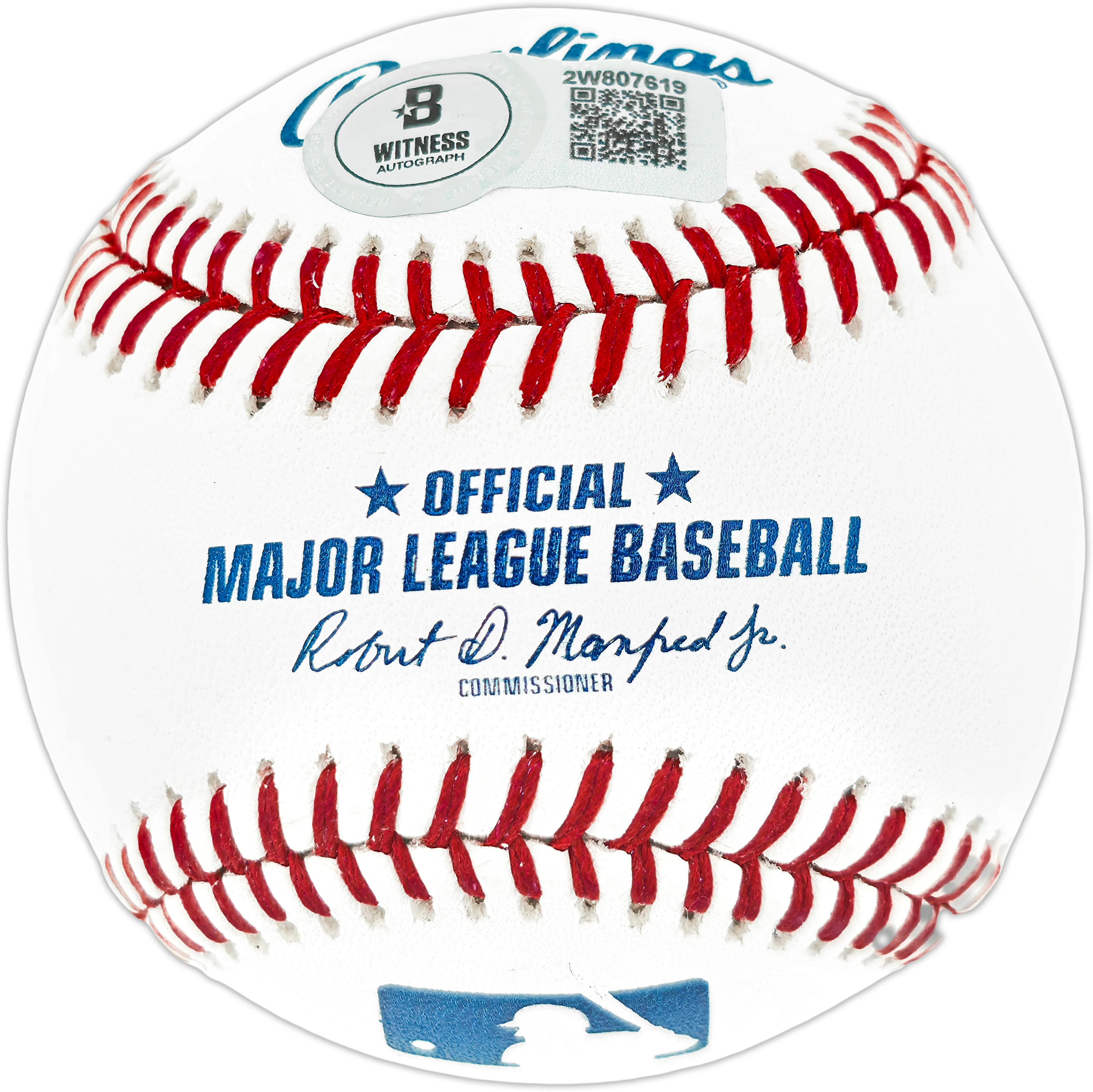 Dwight "Doc" Gooden Autographed Official MLB Baseball New York Mets "86 WS Champs" Beckett BAS Witness Stock #252388 - Image 4