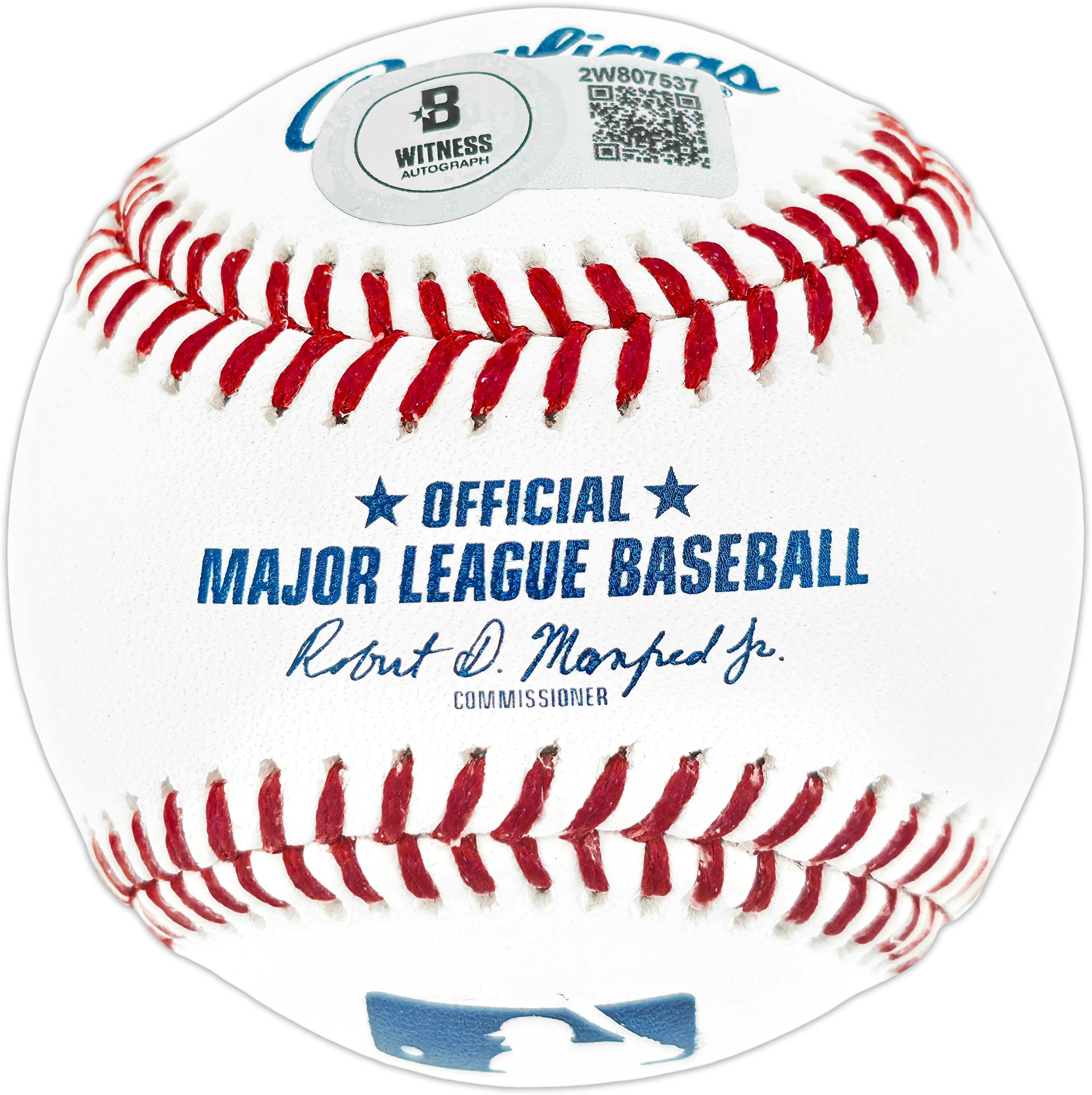 Dwight "Doc" Gooden Autographed Official MLB Baseball New York Mets "Dr K" Beckett BAS Witness Stock #252387 - Image 2