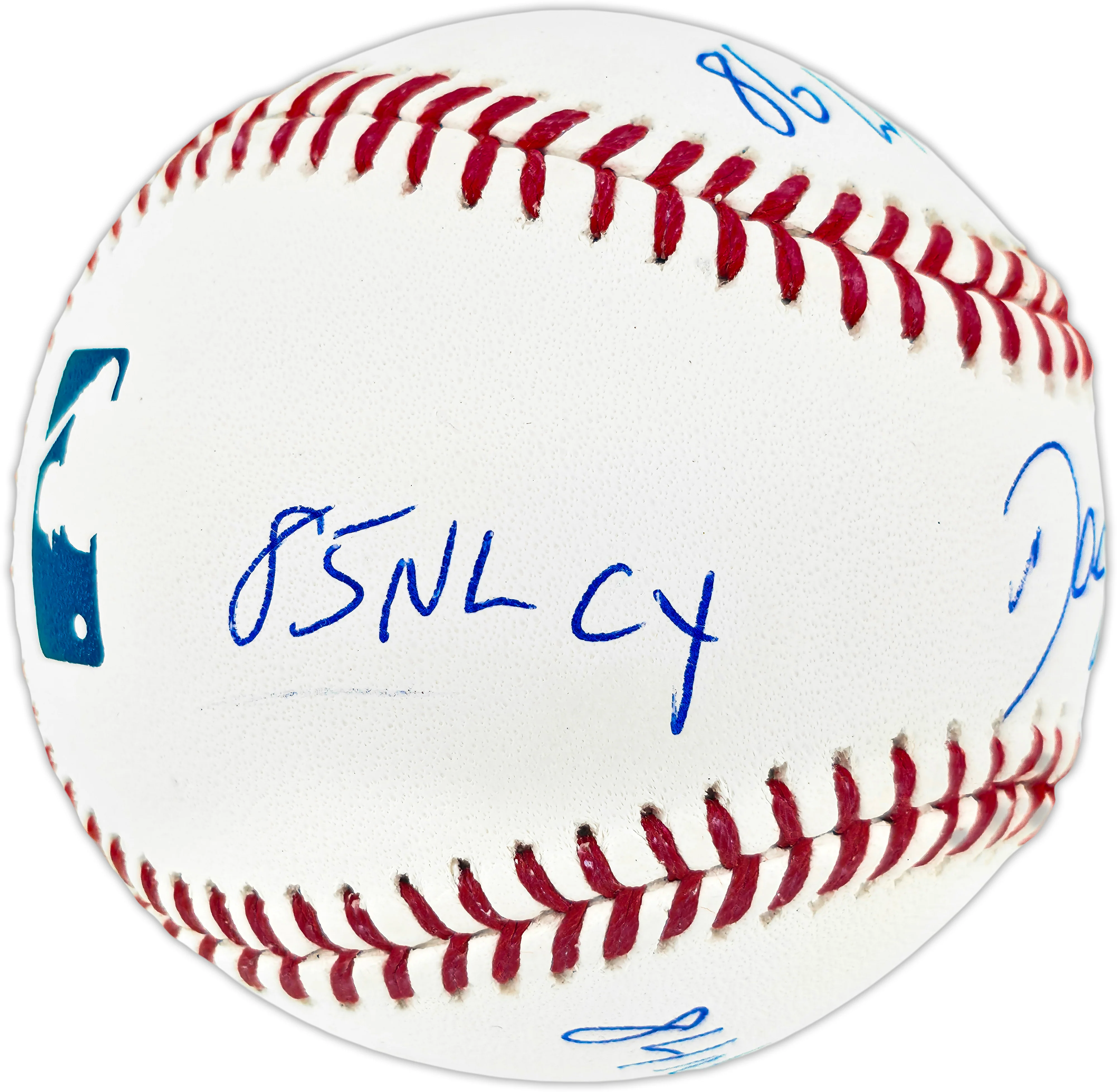 Dwight "Doc" Gooden Autographed Official Statball MLB Baseball New York Mets Beckett BAS Witness #2W442648 - Image 2