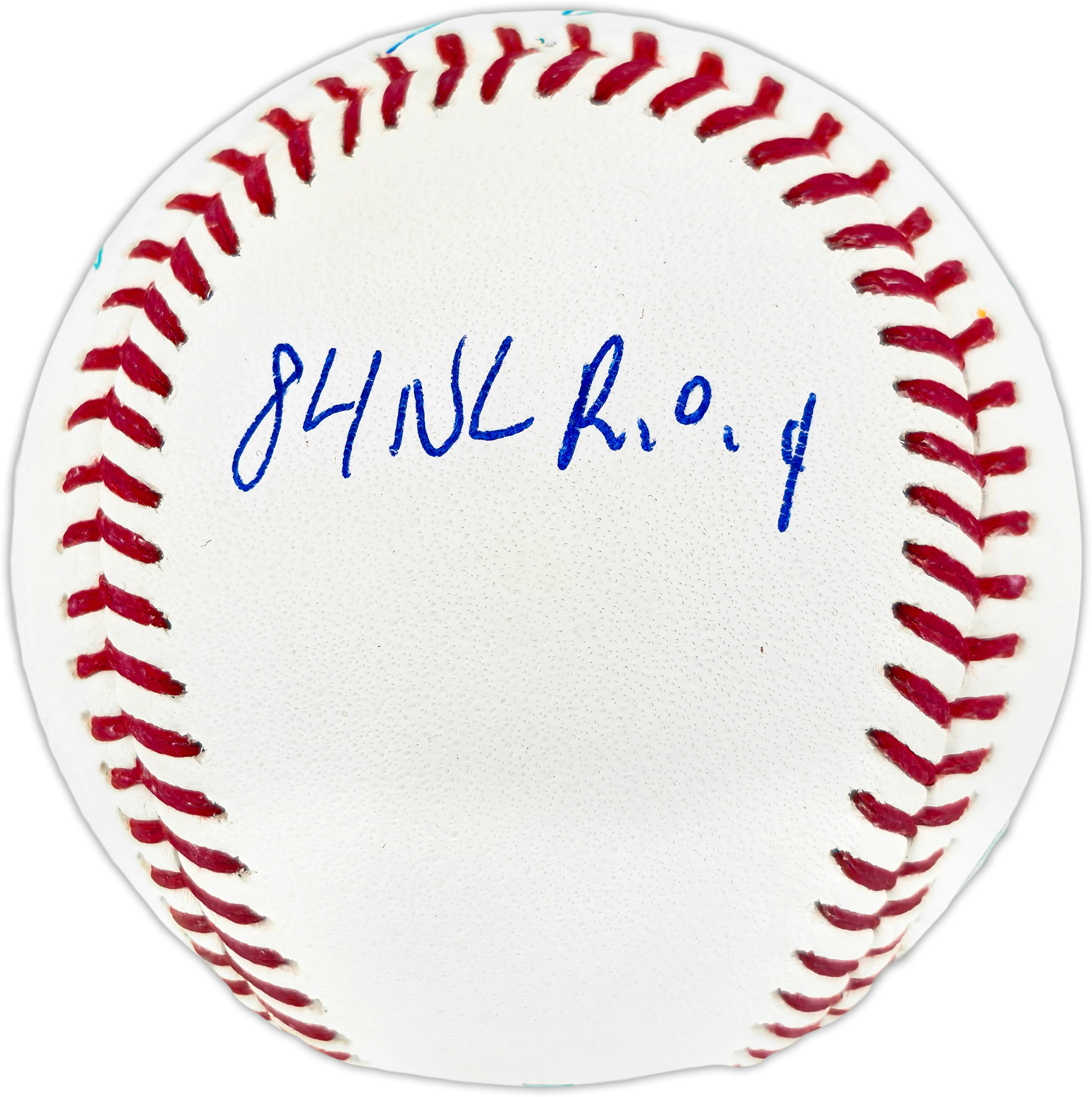 Dwight "Doc" Gooden Autographed Official Statball MLB Baseball New York Mets Beckett BAS Witness #2W442648 - Image 3