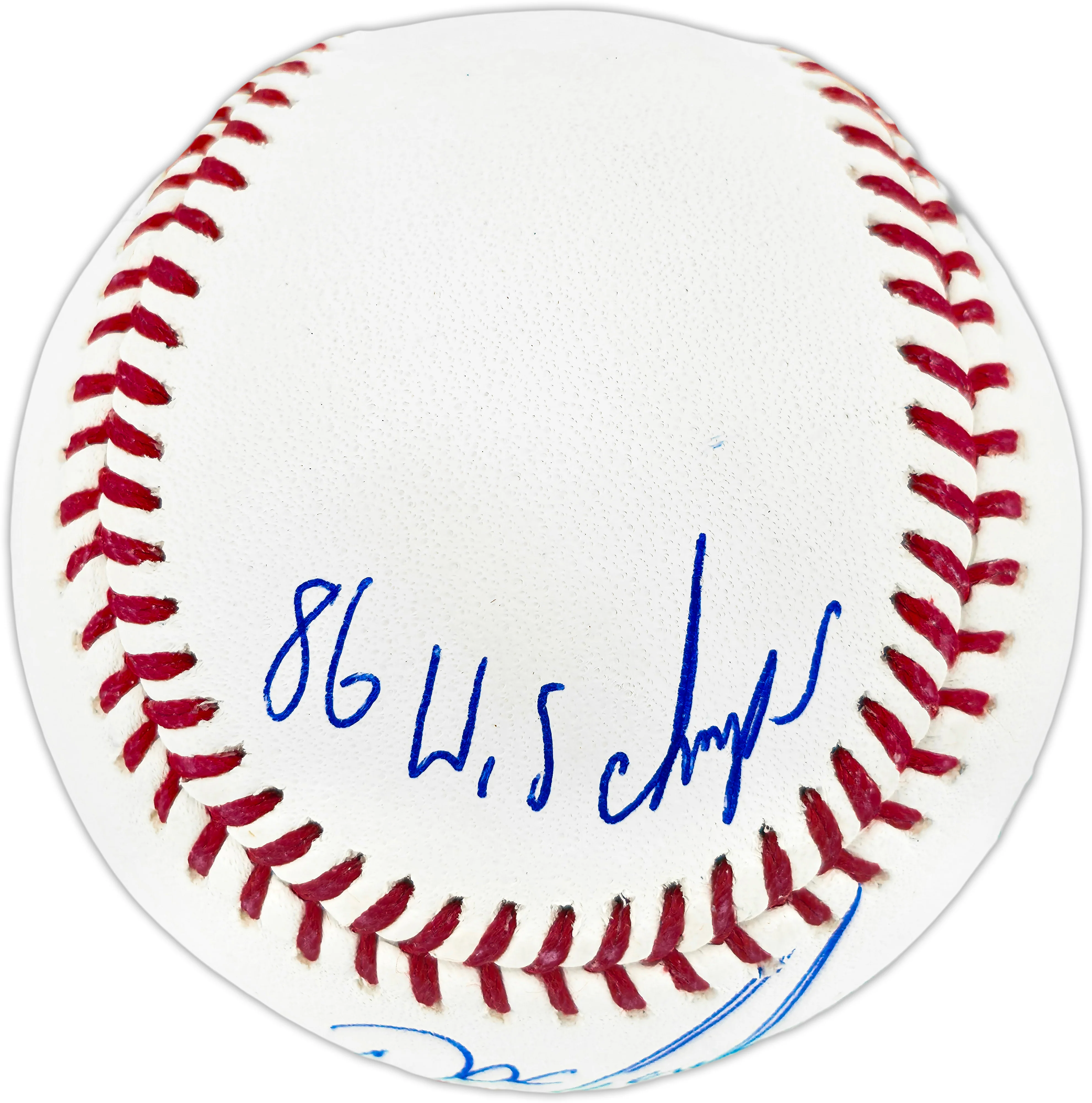 Dwight "Doc" Gooden Autographed Official Statball MLB Baseball New York Mets Beckett BAS Witness #2W442648 - Image 4