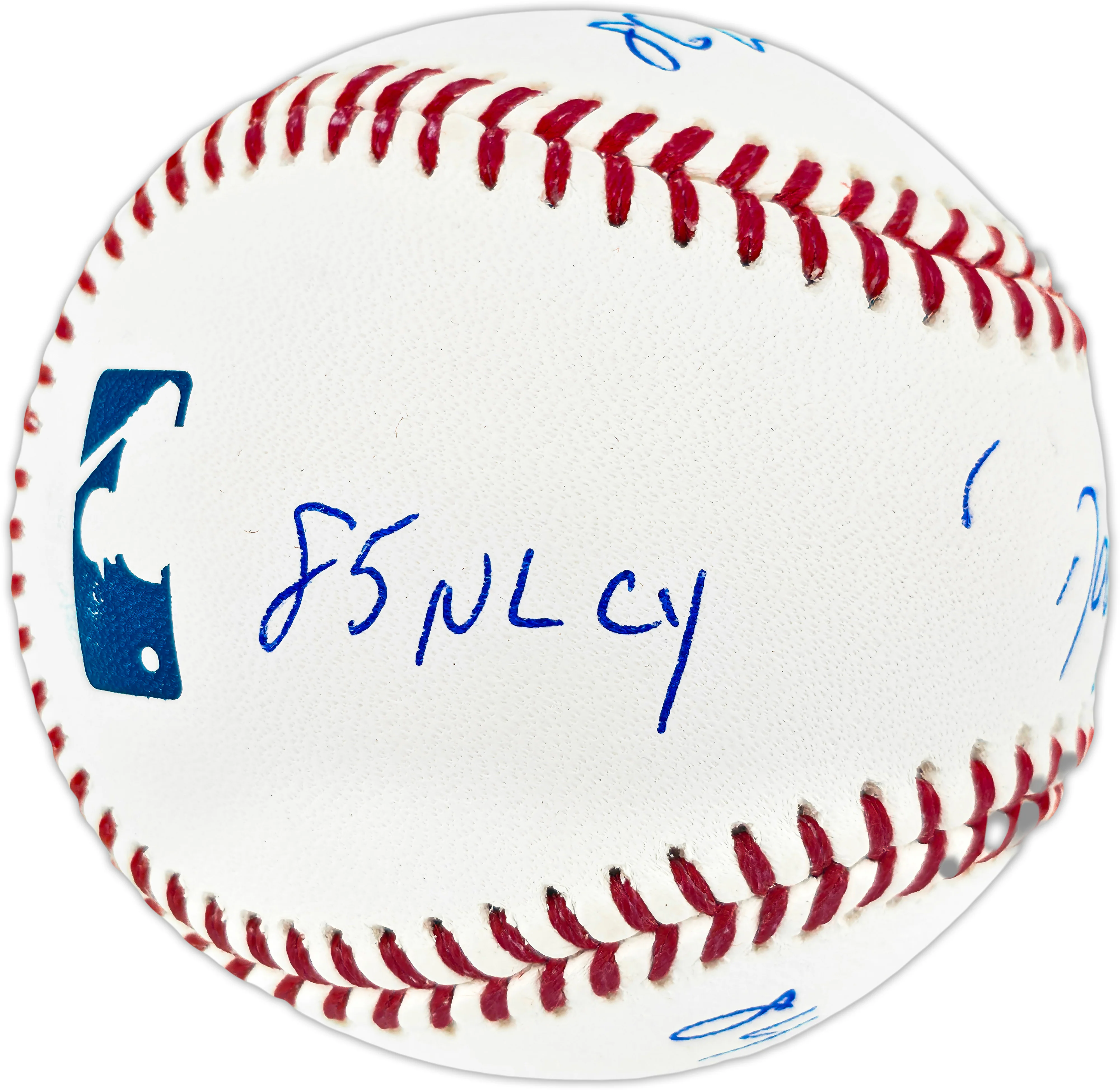 Dwight "Doc" Gooden Autographed Official Statball MLB Baseball New York Mets Beckett BAS Witness #2W442672 - Image 2