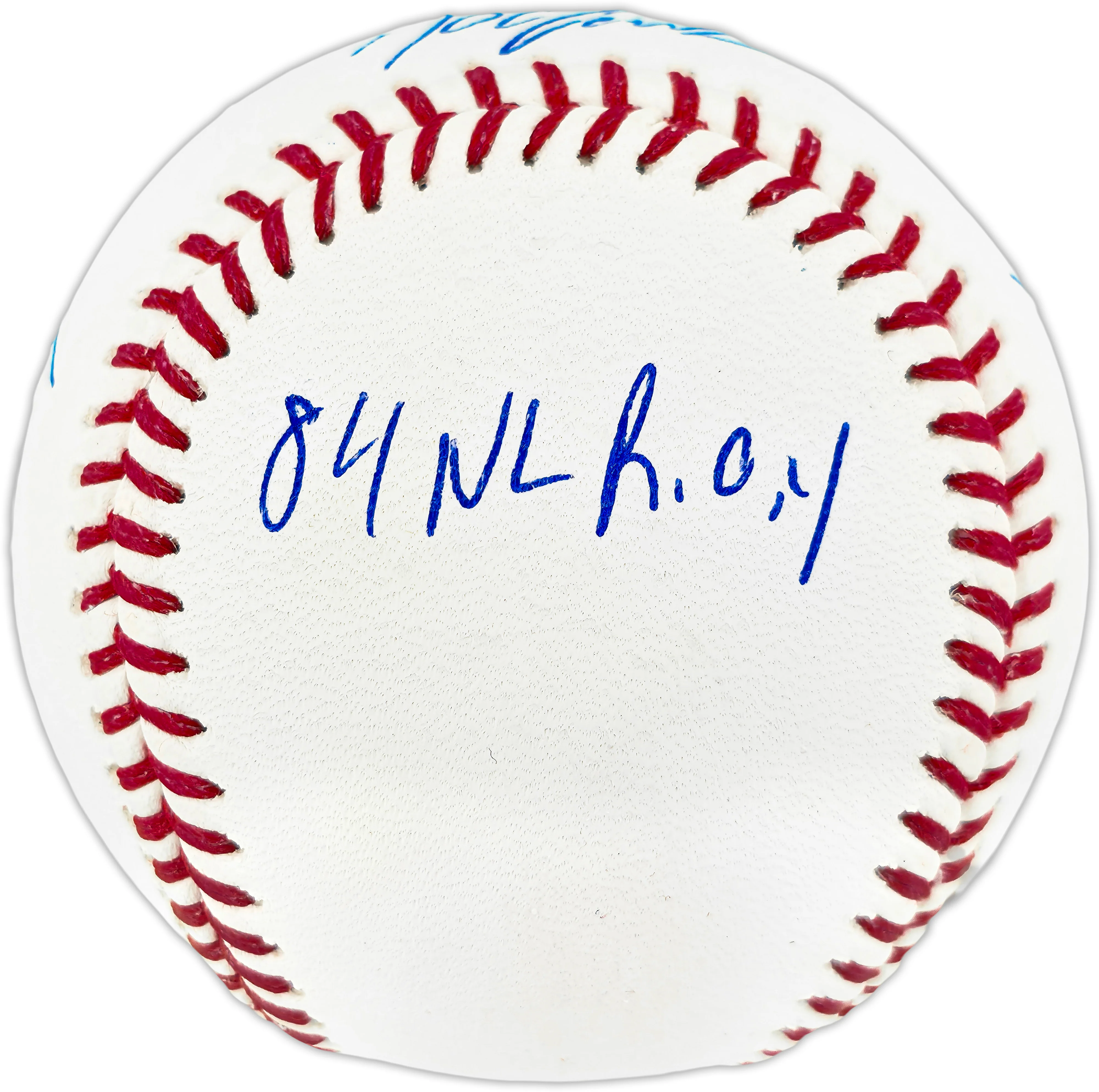Dwight "Doc" Gooden Autographed Official Statball MLB Baseball New York Mets Beckett BAS Witness #2W442672 - Image 3