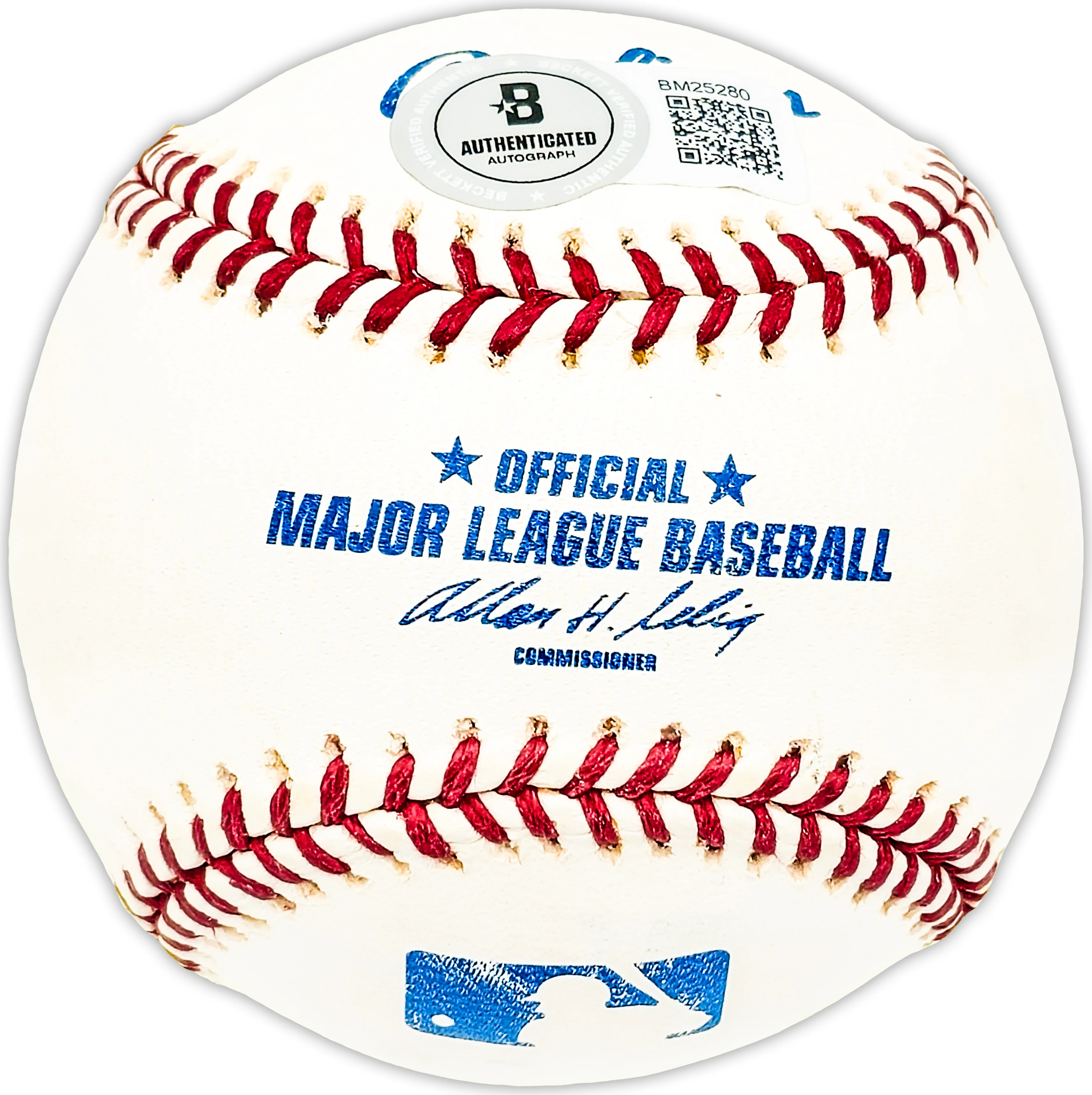 Dwight Red Adams Autographed Official MLB Baseball Chicago Cubs Beckett BAS QR #BM25280 - Image 2