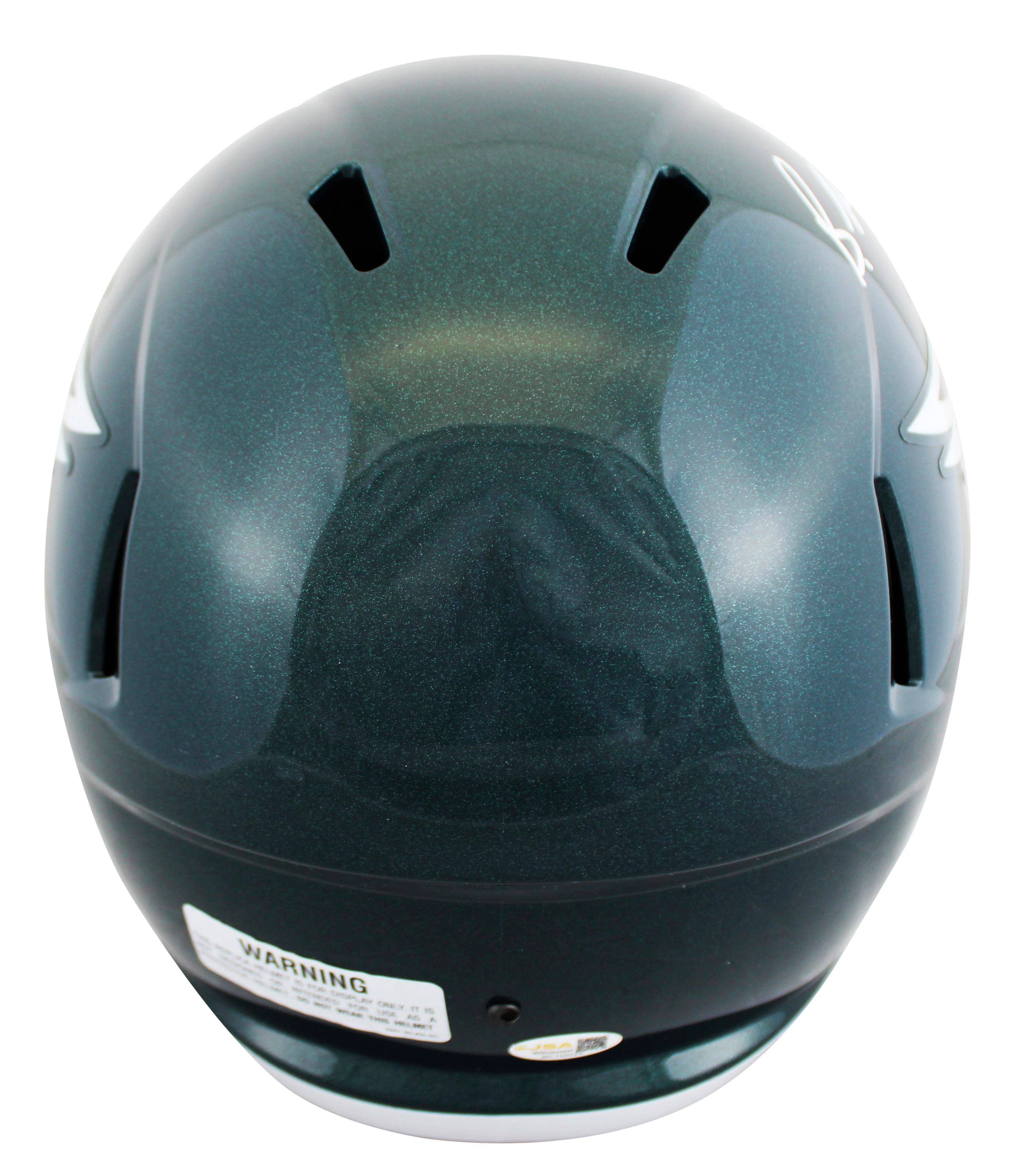 Eagles Brandon Graham Authentic Signed Full Size Speed Rep Helmet JSA Witness - Image 3