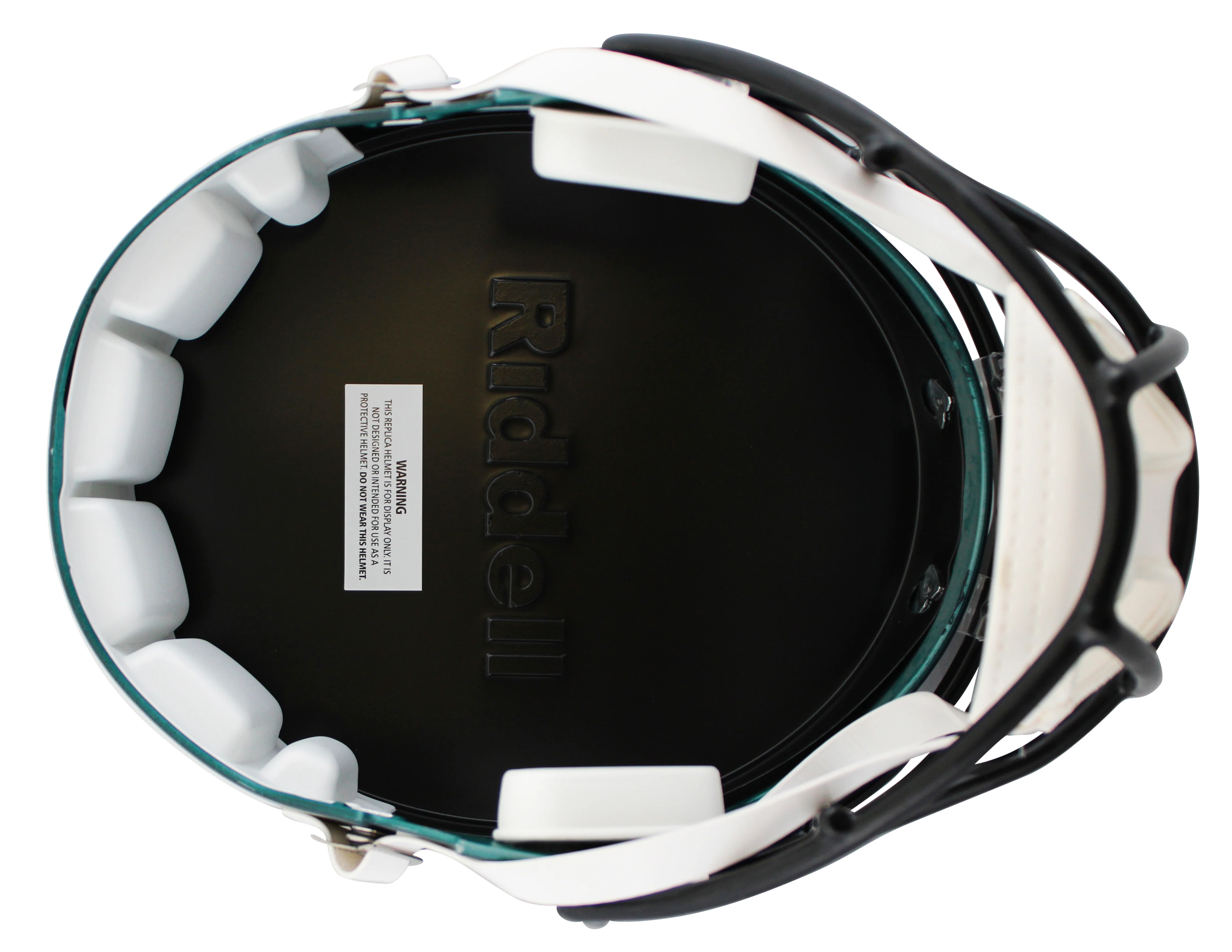 Eagles Jordan Davis Signed Full Size Speed Rep Helmet W/ Silver Sig JSA Witness - Image 4
