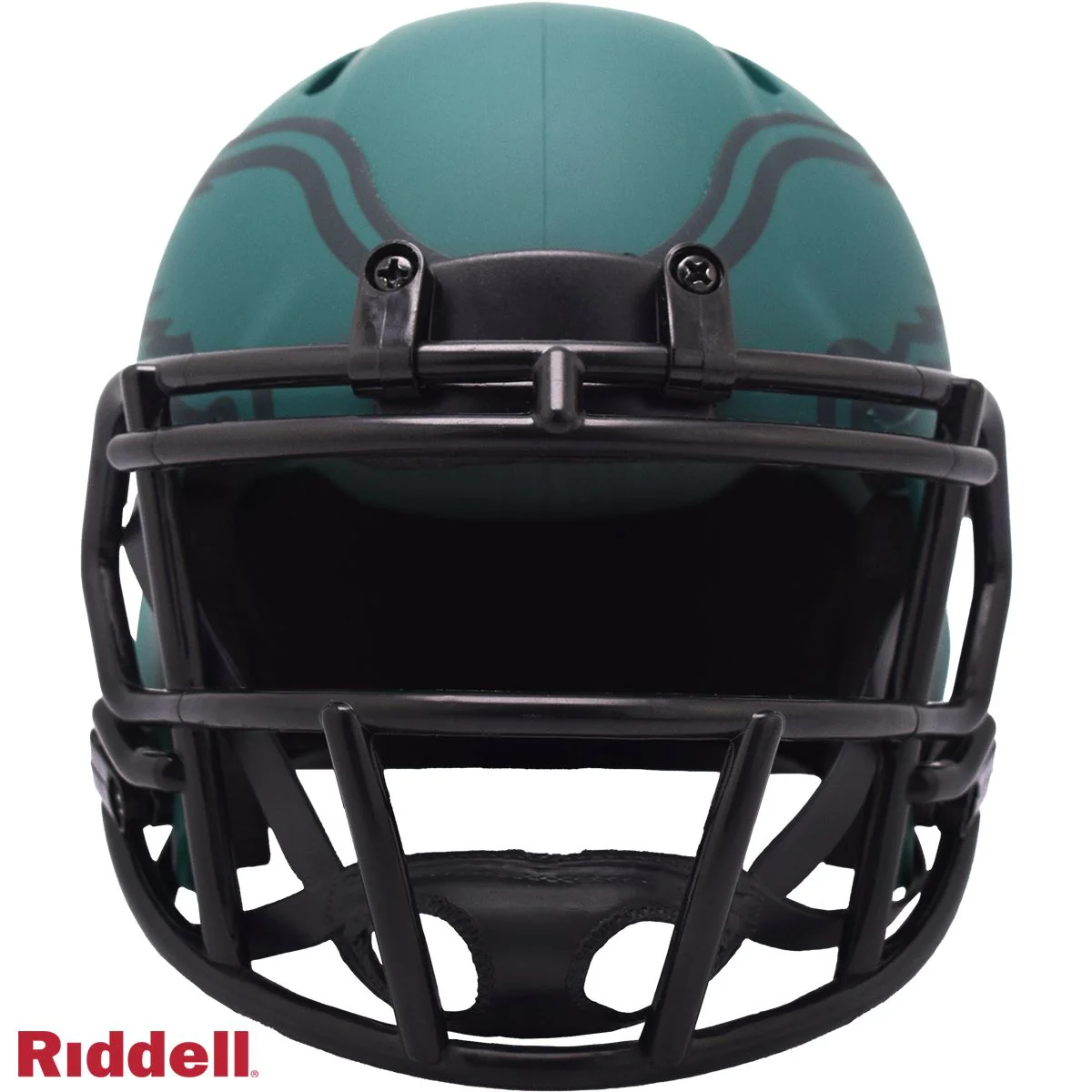 Philadelphia Eagles RAVE Speed Mini Football Helmet - Image 2