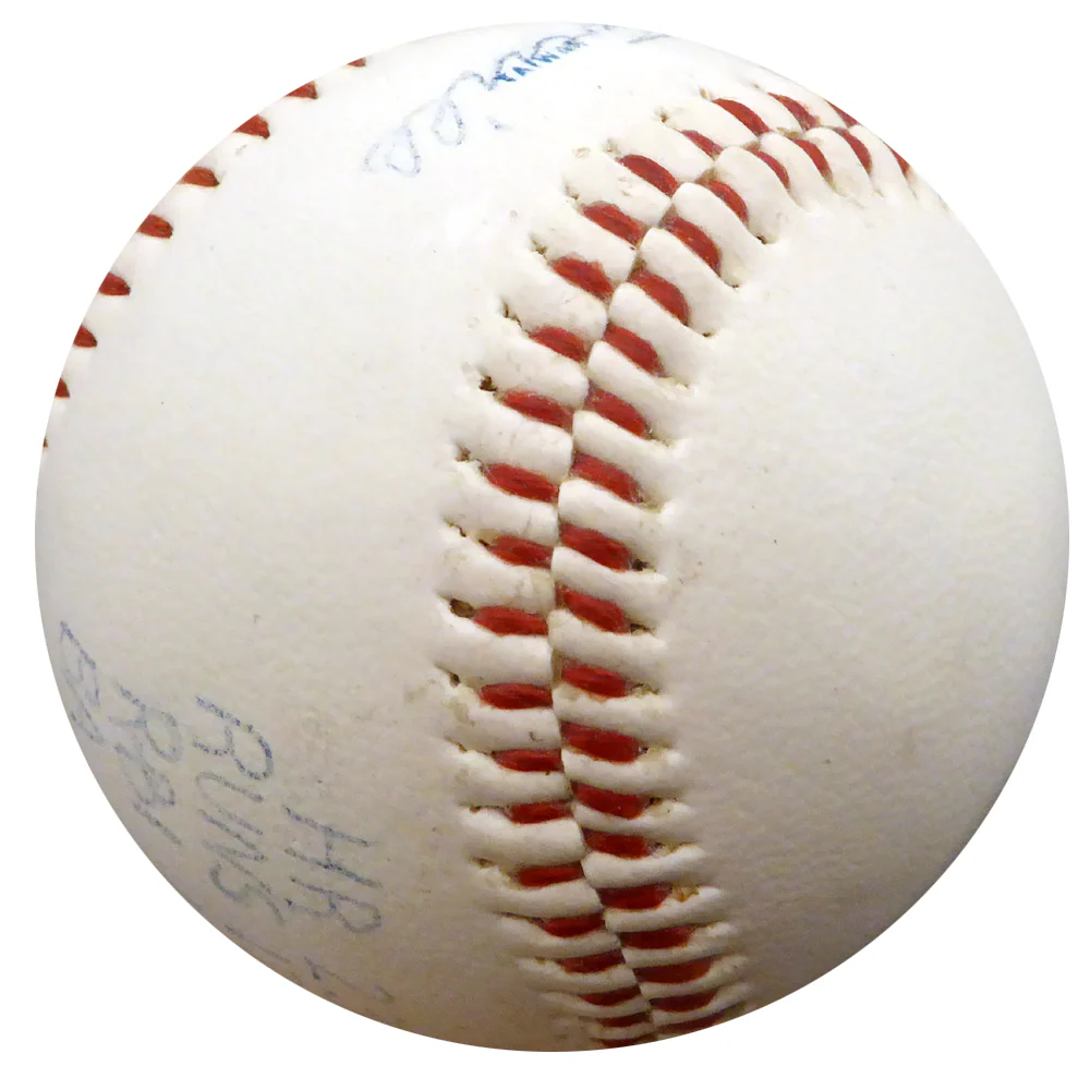 Earl Averill Autographed Seattle Mariners Logo Baseball Cleveland Indians Beckett BAS #A74700 - Image 5