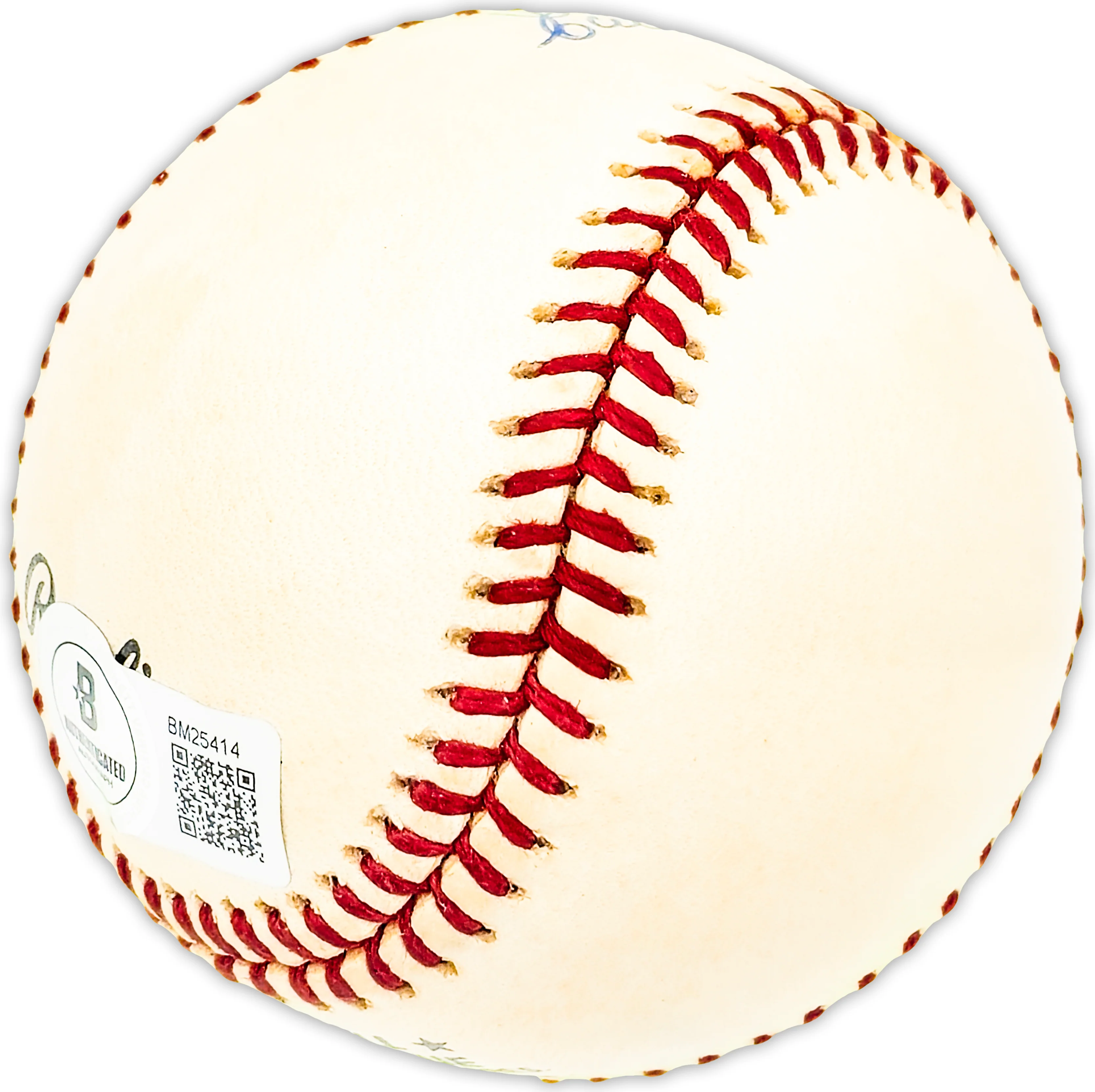 Earl Francis Autographed Official NL Baseball Pittsburgh Pirates, St. Louis Cardinals Beckett BAS QR #BM25414 - Image 3