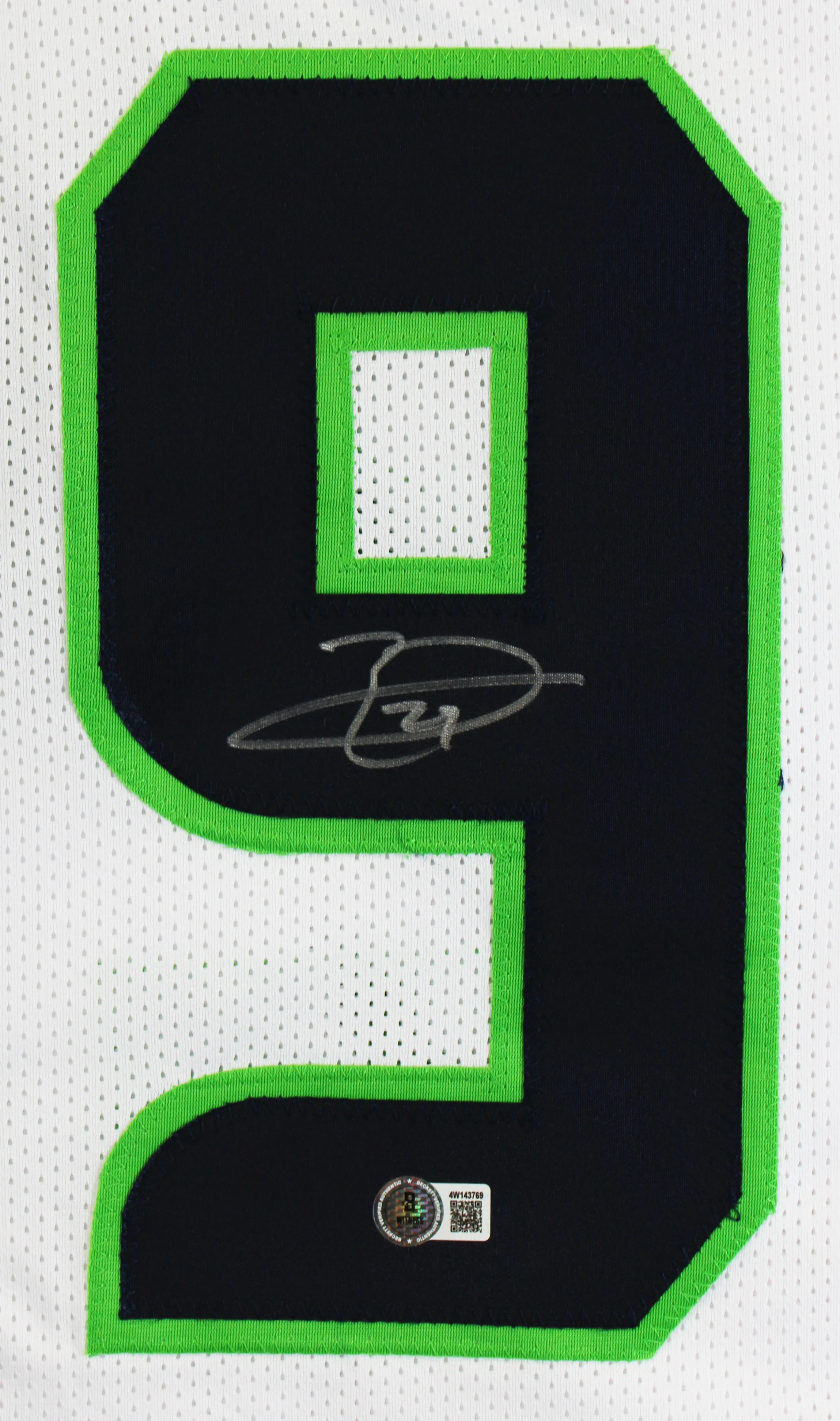 Earl Thomas Authentic Signed White Pro Style Jersey Autographed BAS Witnessed - Image 3