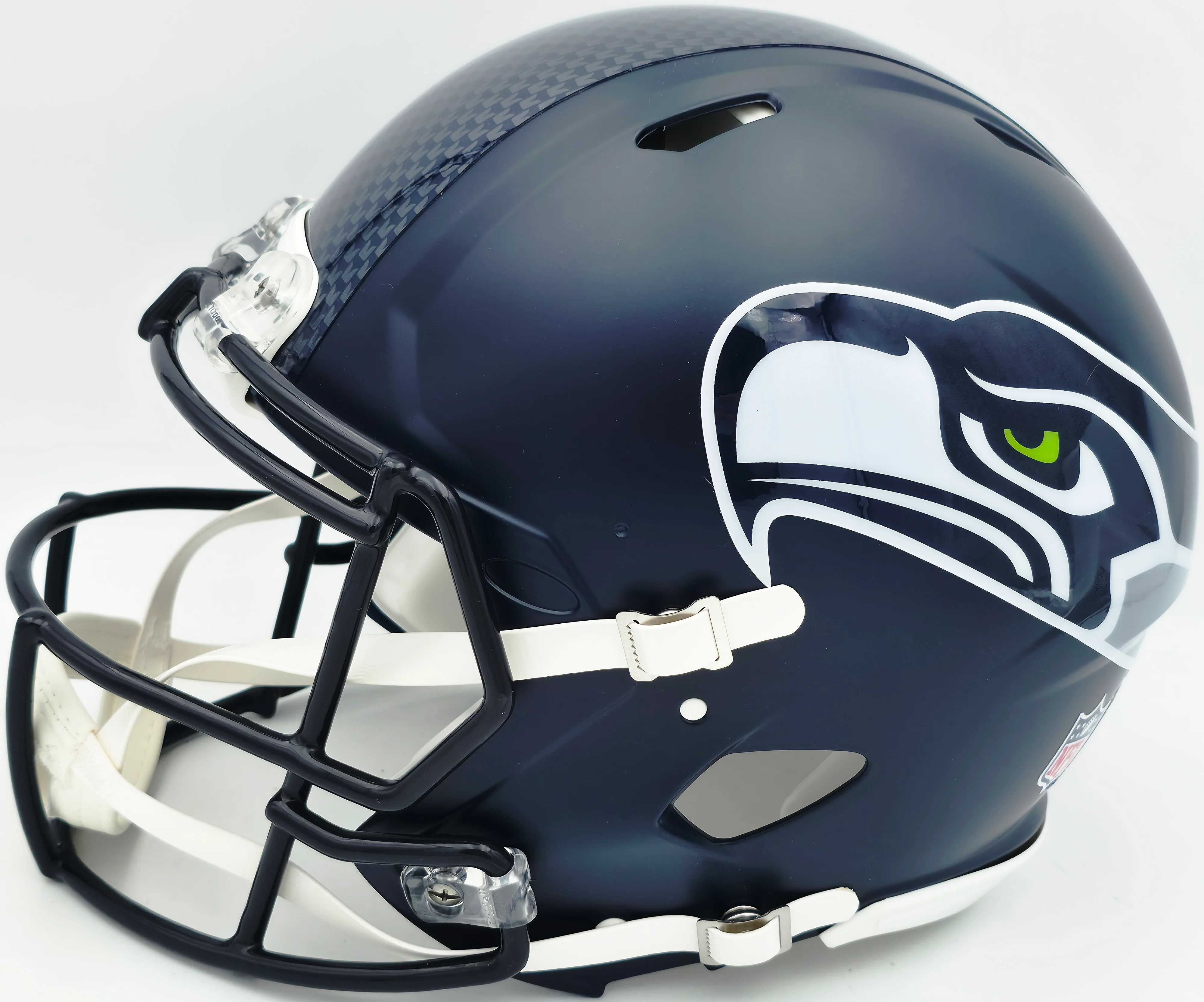 Earl Thomas III Autographed Seattle Seahawks Blue Full Size Authentic Speed Helmet "Legion of Boom" Beckett BAS Witness Stock #262444 - Image 4