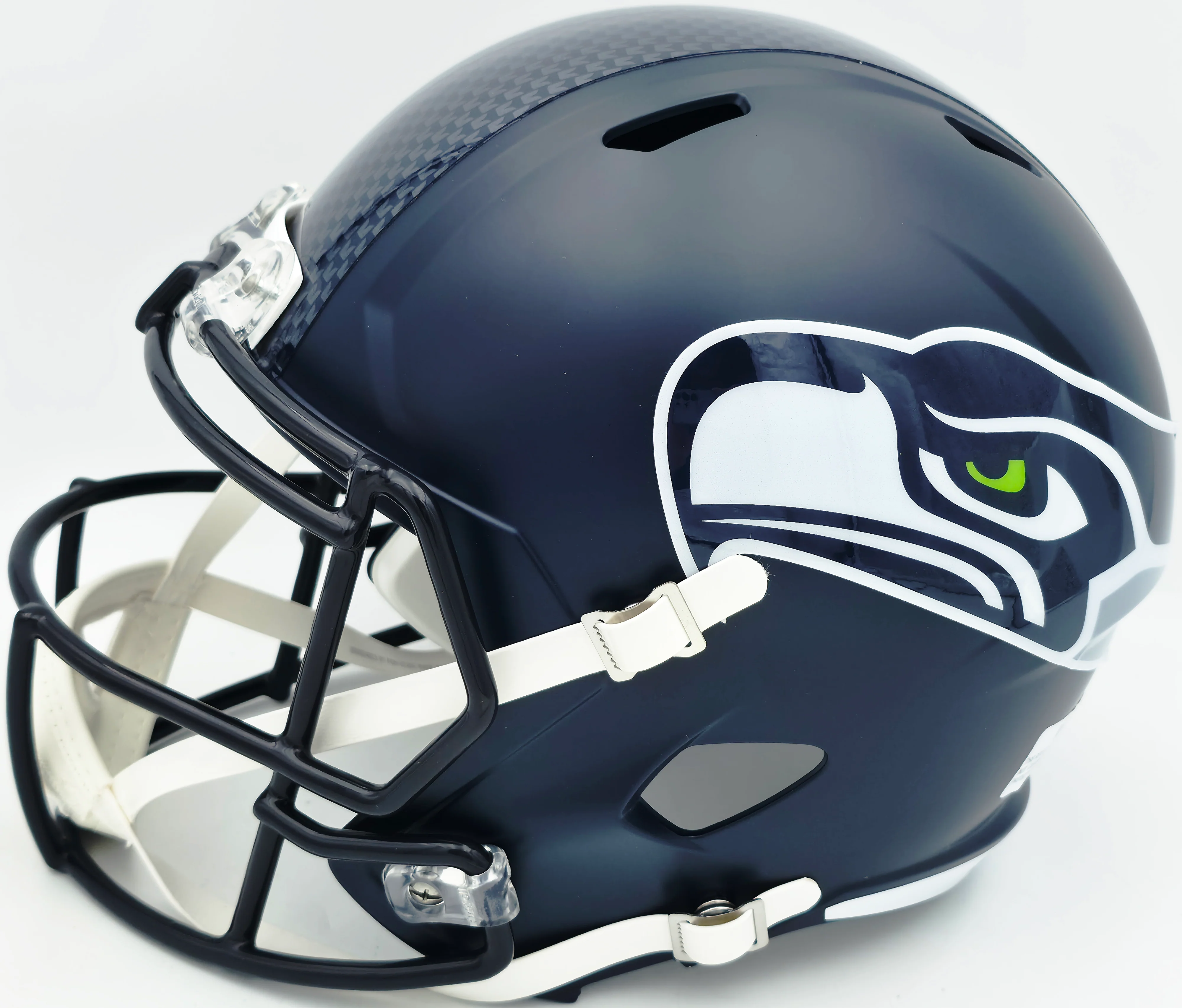 Earl Thomas III Autographed Seattle Seahawks Blue Full Size Replica Speed Helmet "Area 29" Beckett BAS Witness Stock #262446 - Image 4