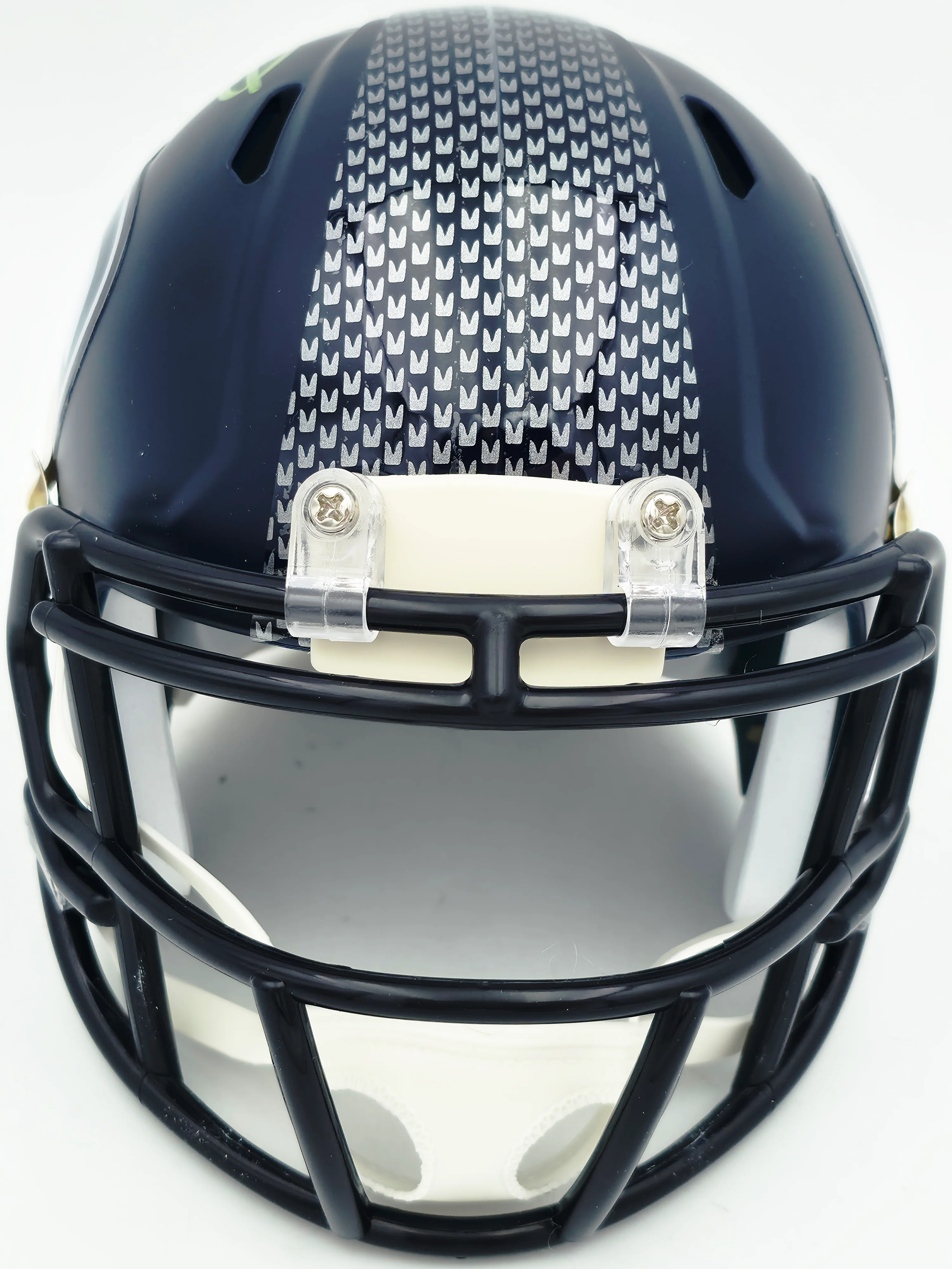 Earl Thomas III Autographed Seattle Seahawks Blue Speed Mini Helmet Beckett BAS Witness Stock #262449 - Image 3