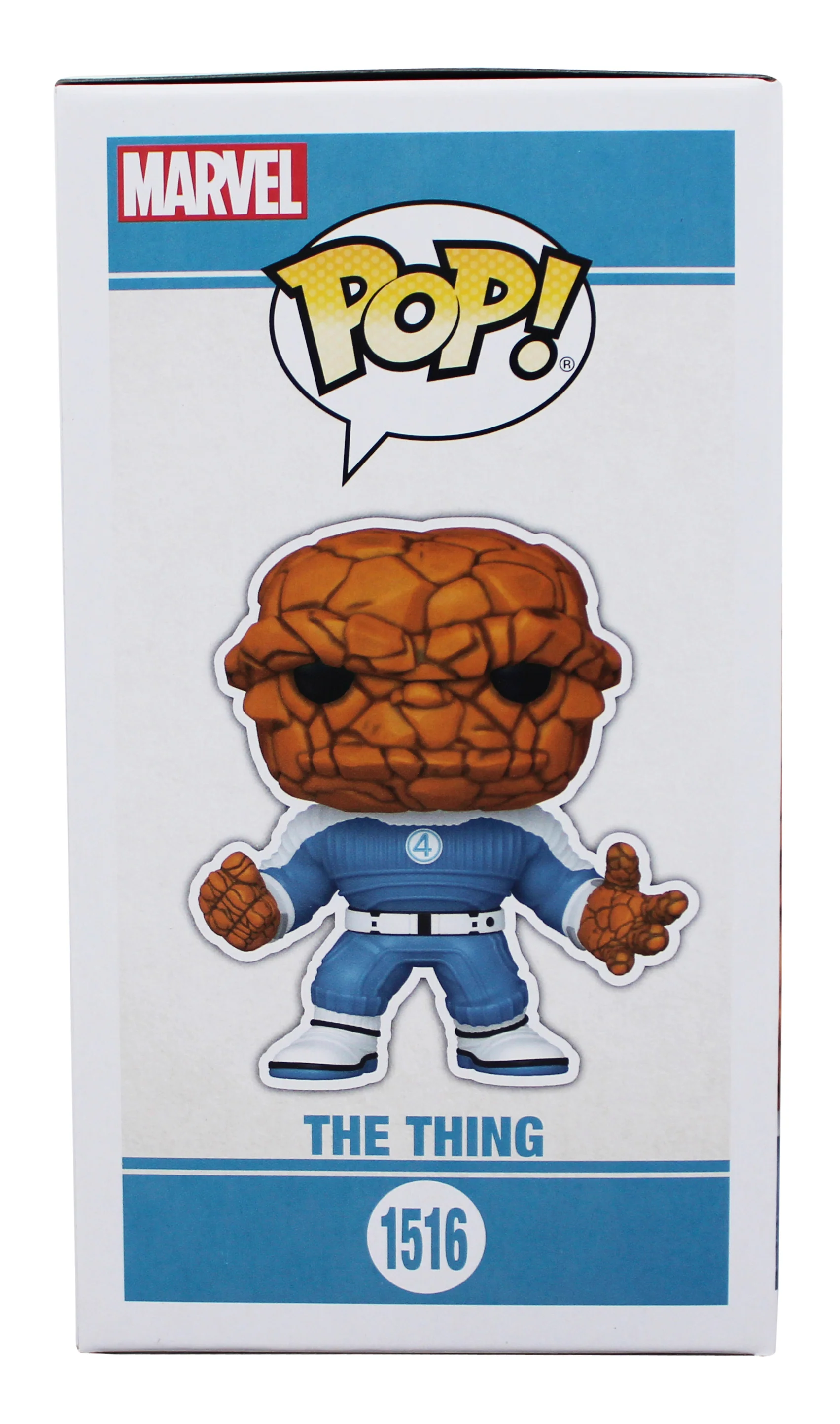 Ebon Moss-Bachrach Fantastic Four Signed The Thing Funko Pop Vinyl Figure BAS - Image 5