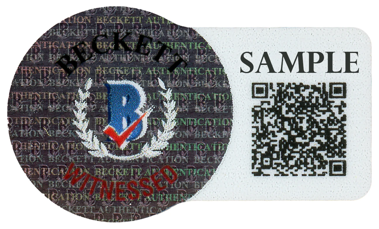 Ed Armbrister Autographed 8x10 Photo Cincinnati Reds "Bunt Play Game 3 75 WS" Beckett BAS QR Stock #209341 - Image 2