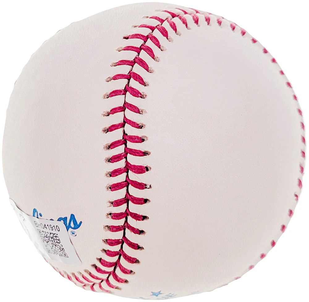 Eddie Layton Autographed Official AL Baseball New York Yankees Beckett BAS #BH041910 - Image 5