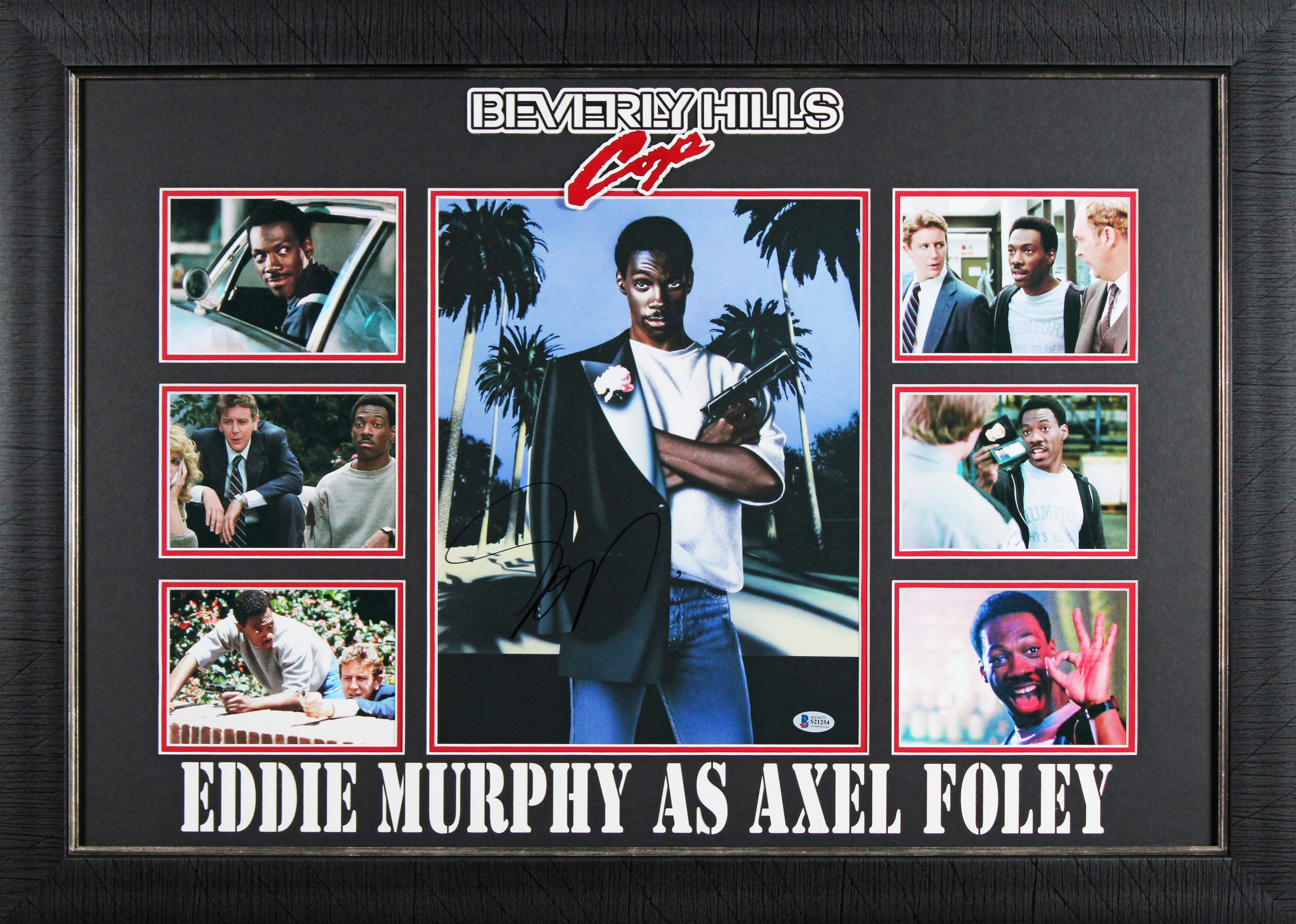 Eddie Murphy Beverly Hills Cop Authentic Signed 11x14 Framed Photo BAS #S21254 - Image 2