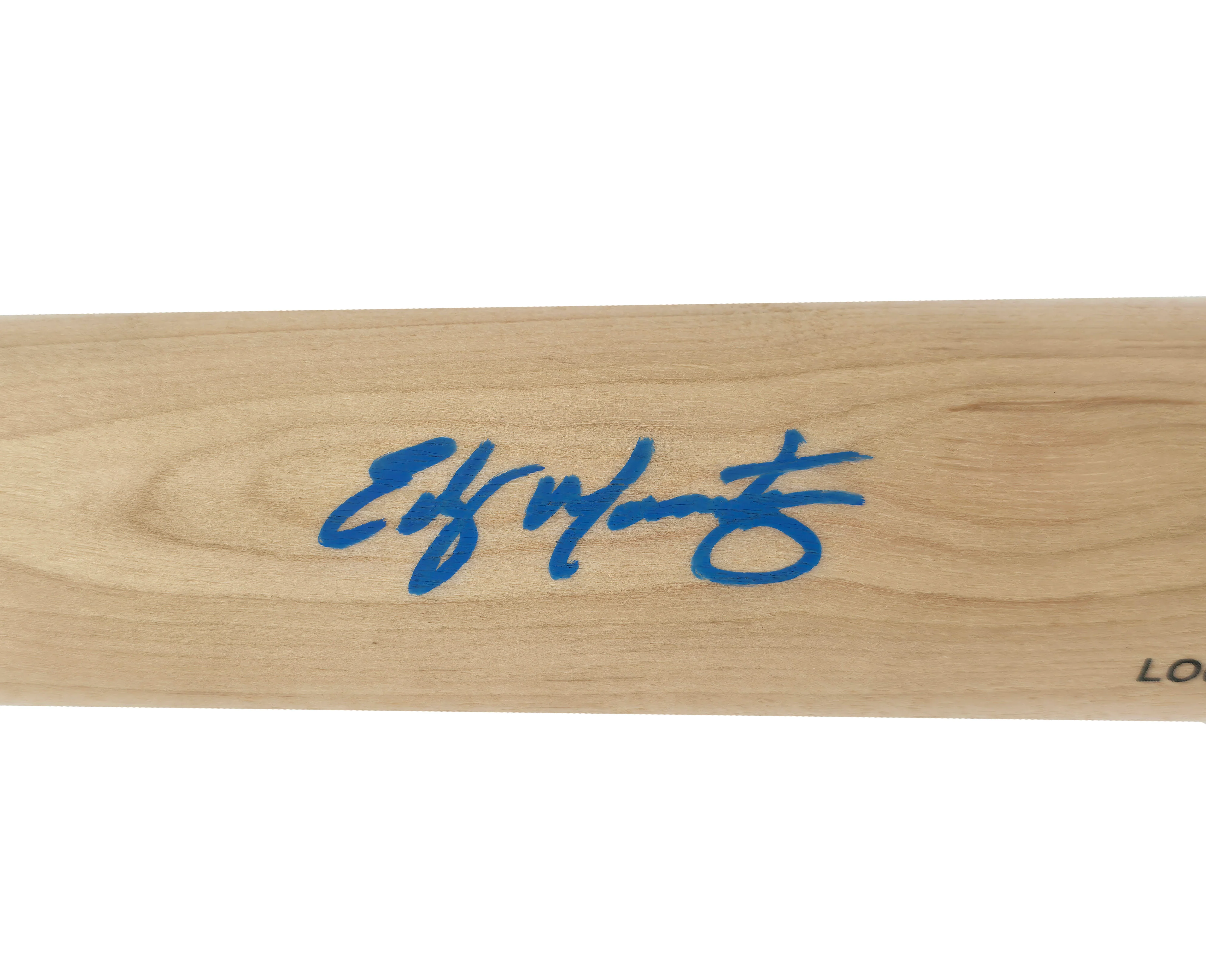 Edgar Martinez Autographed Blonde Louisville Slugger Pro Stock Baseball Bat Seattle Mariners Beckett BAS Witness Stock #252589 - Image 3