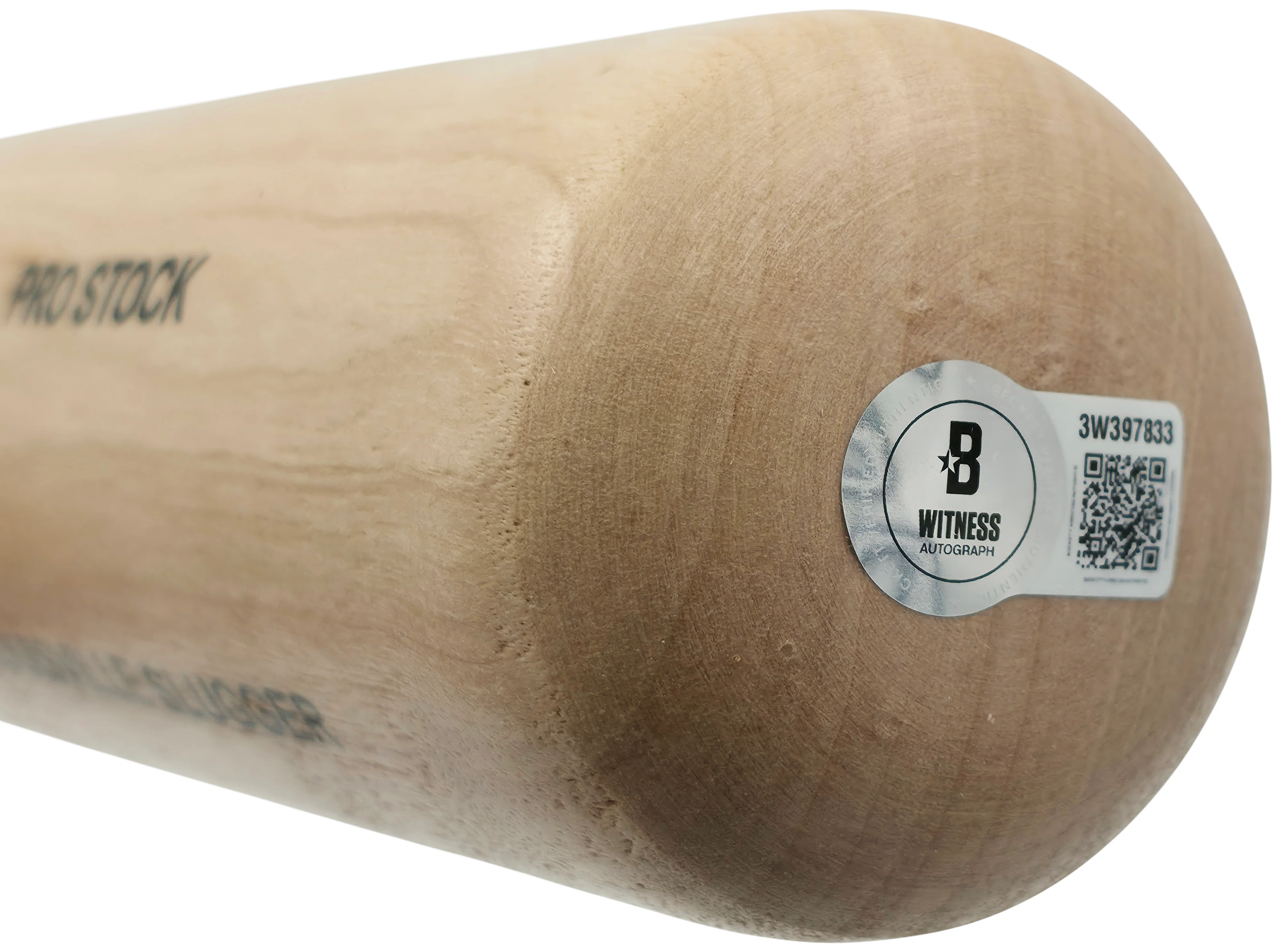 Edgar Martinez Autographed Blonde Louisville Slugger Pro Stock Baseball Bat Seattle Mariners Beckett BAS Witness Stock #252589 - Image 4