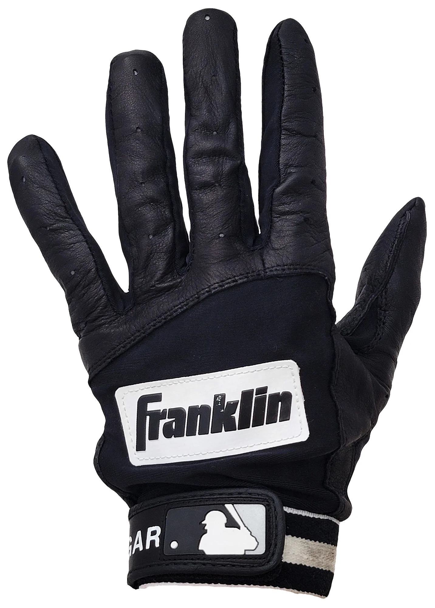 Edgar Martinez Autographed Franklin Game Used Black Batting Gloves Seattle Mariners With Signed Certificate Stock #211908 - Image 4