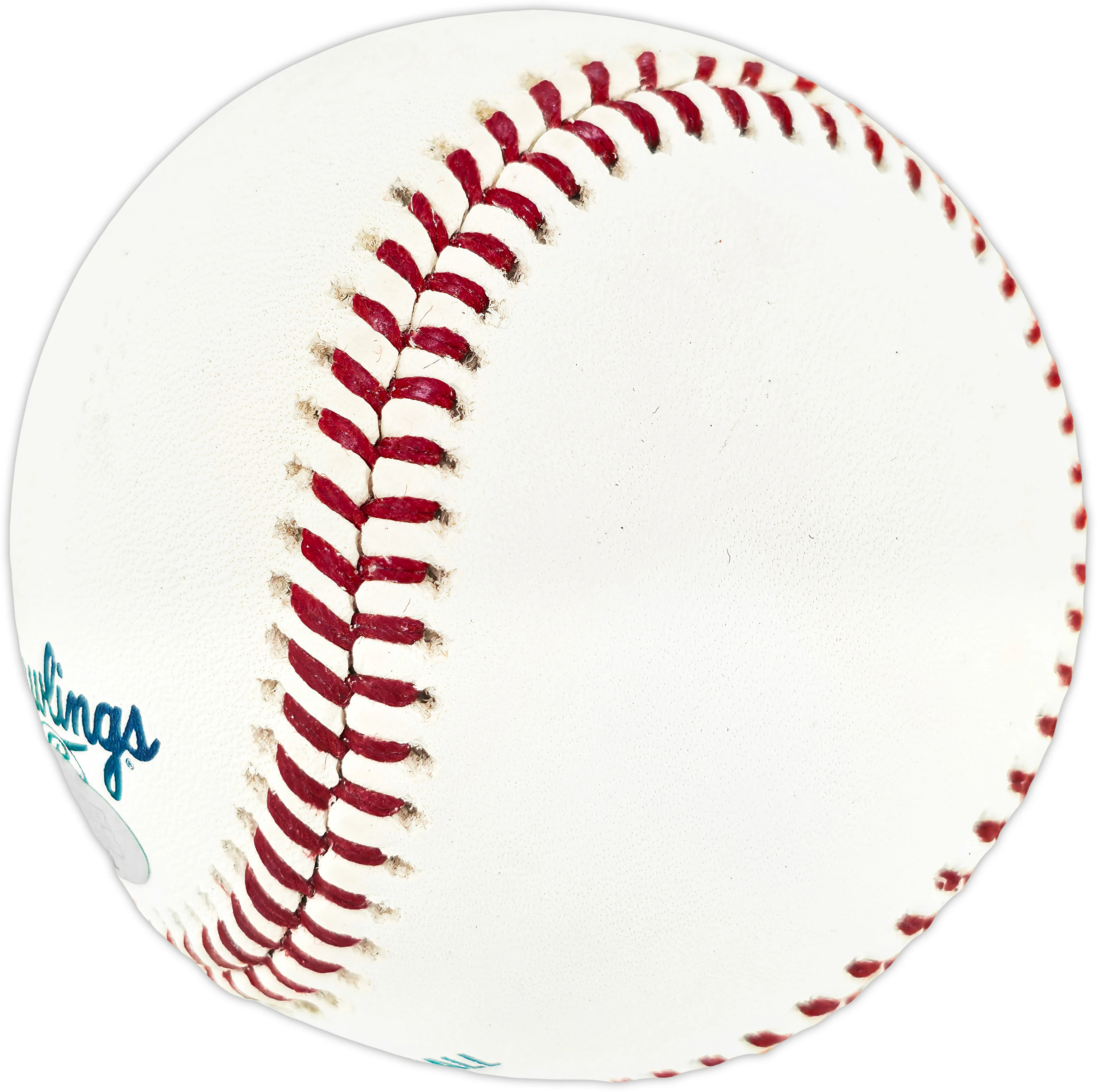 Edgar Martinez Autographed Official 2019 Hall of Fame Logo MLB Baseball Seattle Mariners MCS Holo #64032 - Image 4