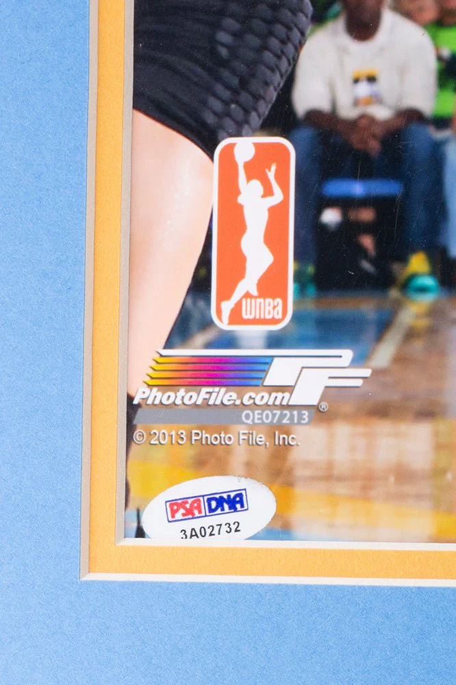 Elena Delle Donne Signed Framed 16x20 Chicago Sky Photo ROY 13 PSA/DNA Holo - Image 3