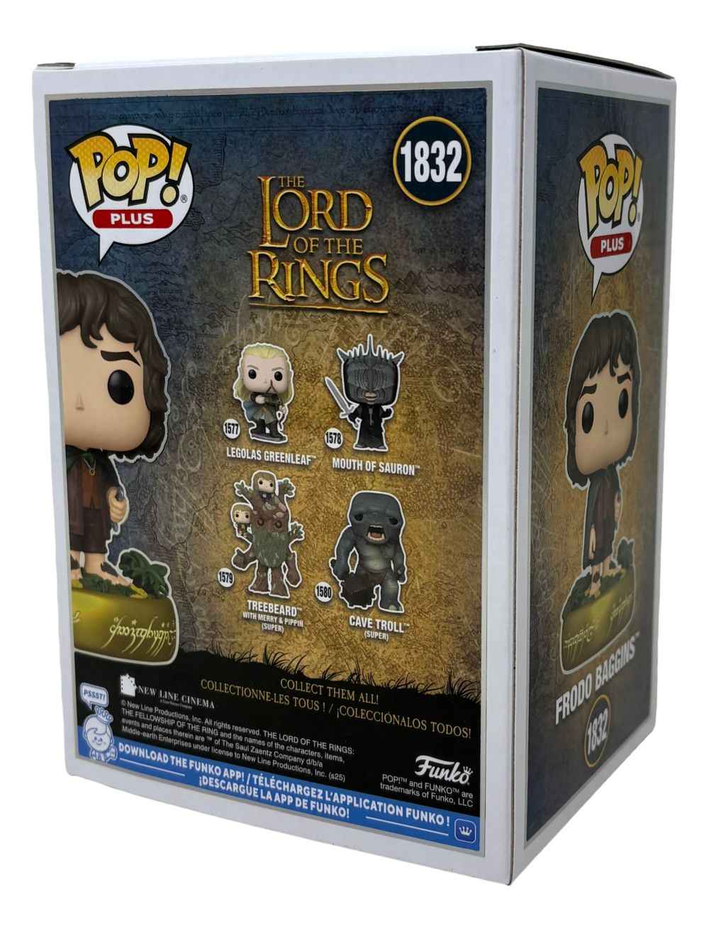 Elijah Wood Signed The Lord Of The Rings Funko Pop #1832 Frodo BAS - Image 2