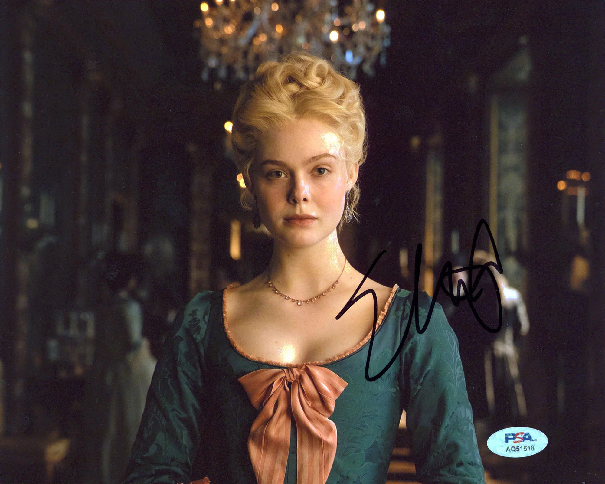 Elle Fanning The Great Authentic Signed 8x10 Horizontal Photo PSA/DNA #AQ51518 - Image 2