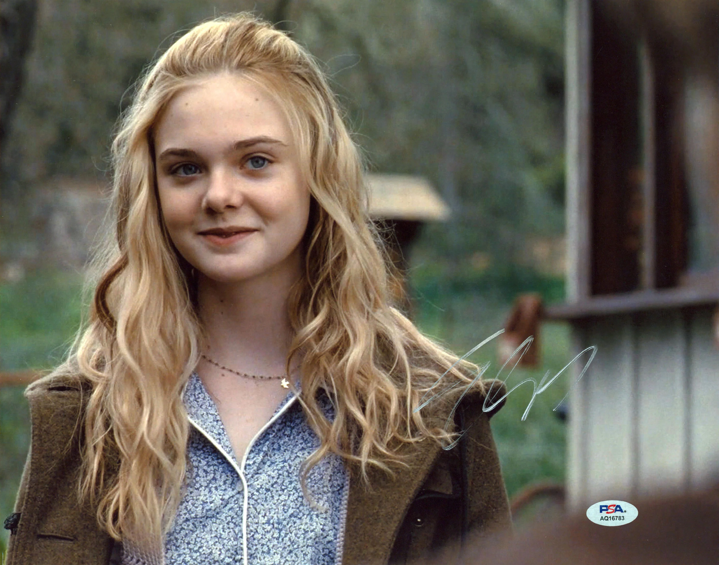 Elle Fanning We Bought A Zoo Authentic Signed 11x14 Photo PSA/DNA #AQ16783 - Image 2