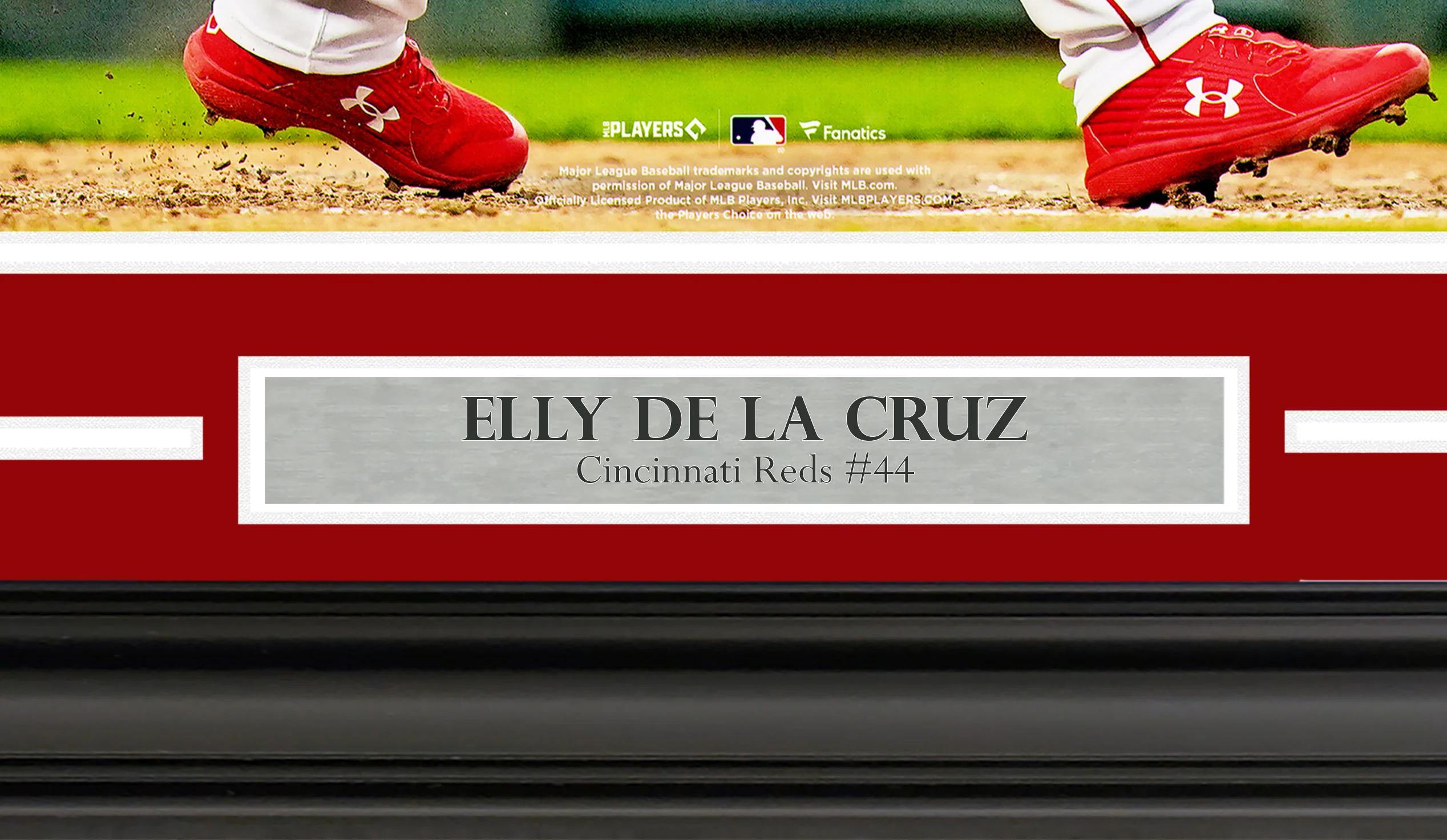 Elly De La Cruz Autographed Framed 16x20 Photo Cincinnati Reds Beckett BAS Witness Stock #256673 - Image 5