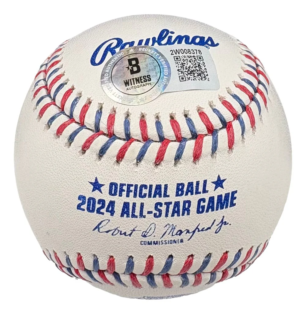 Elly De La Cruz Cincinnati Reds Signed 2024 MLB All-Star Game Baseball BAS - Image 2