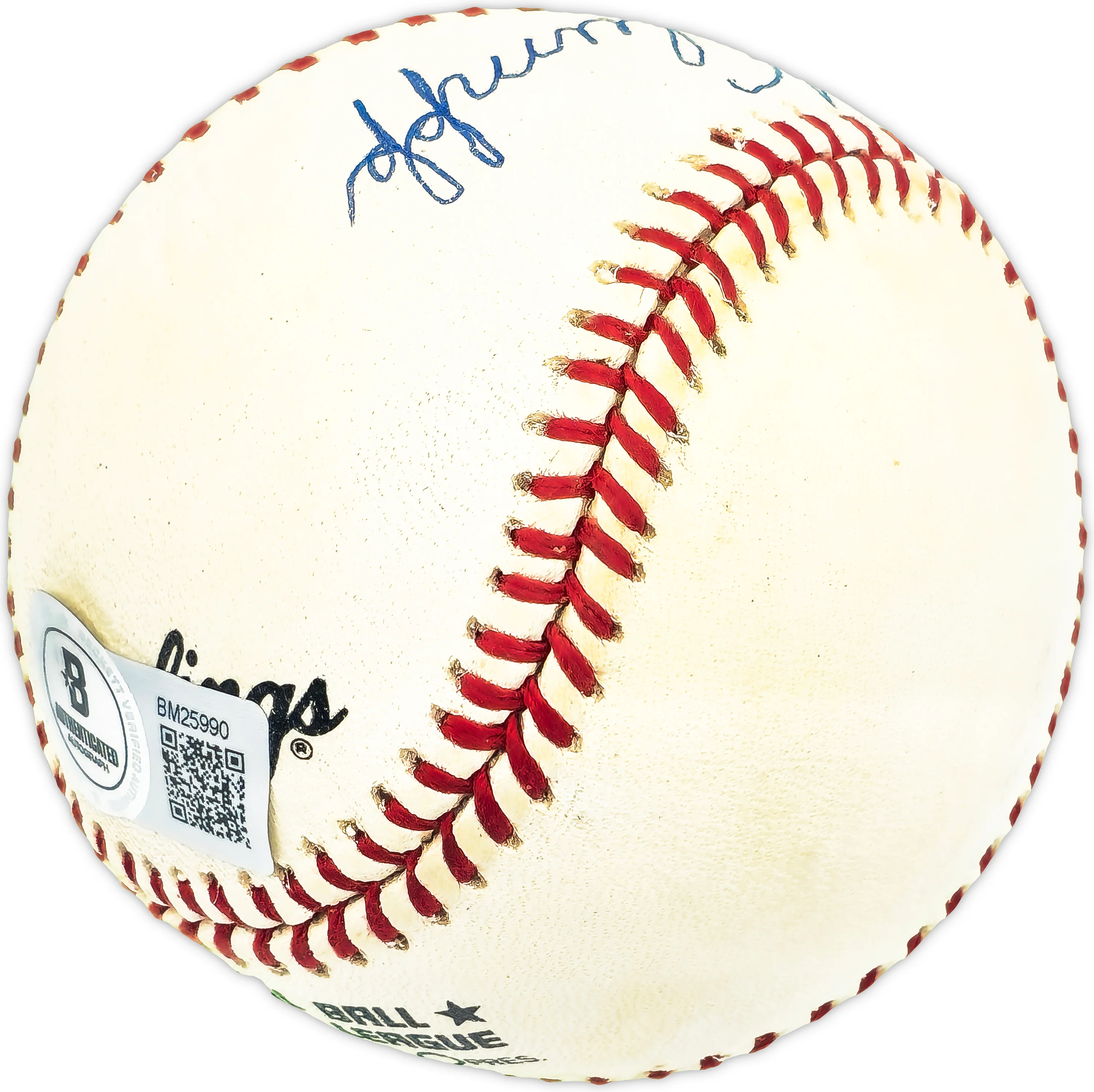 Elmer Klumpp Autographed Official NL Baseball Brooklyn Dodgers Beckett BAS QR #BM25990 - Image 5