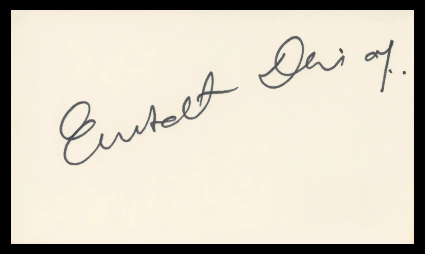 Embeth Davidtz Matilda Authentic Signed 3x5 Index Card Autographed BAS #BV04139 - Image 2