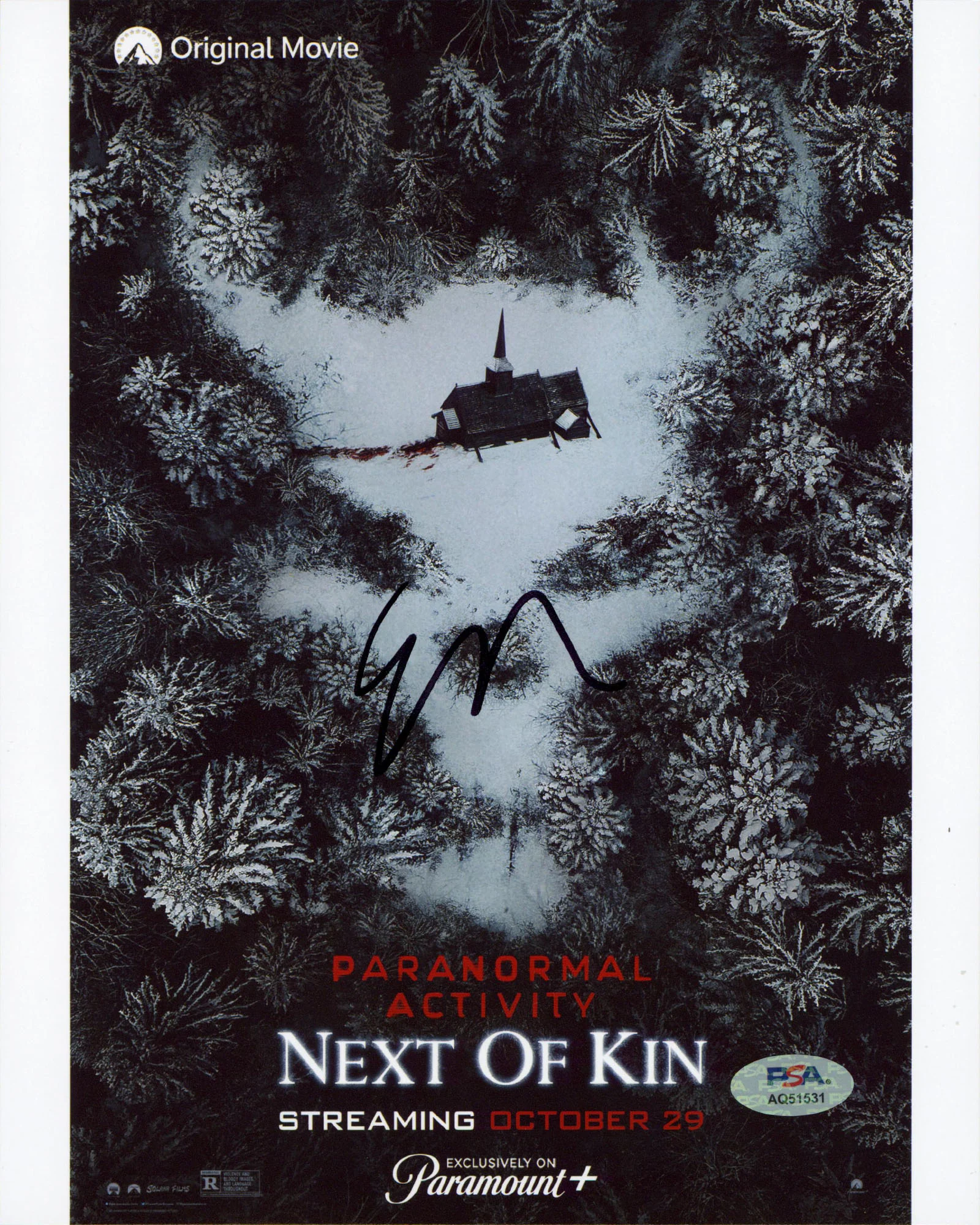 Emily Bader Paranormal Activity Next of Kin Authentic Signed 8x10 Photo PSA/DNA - Image 2