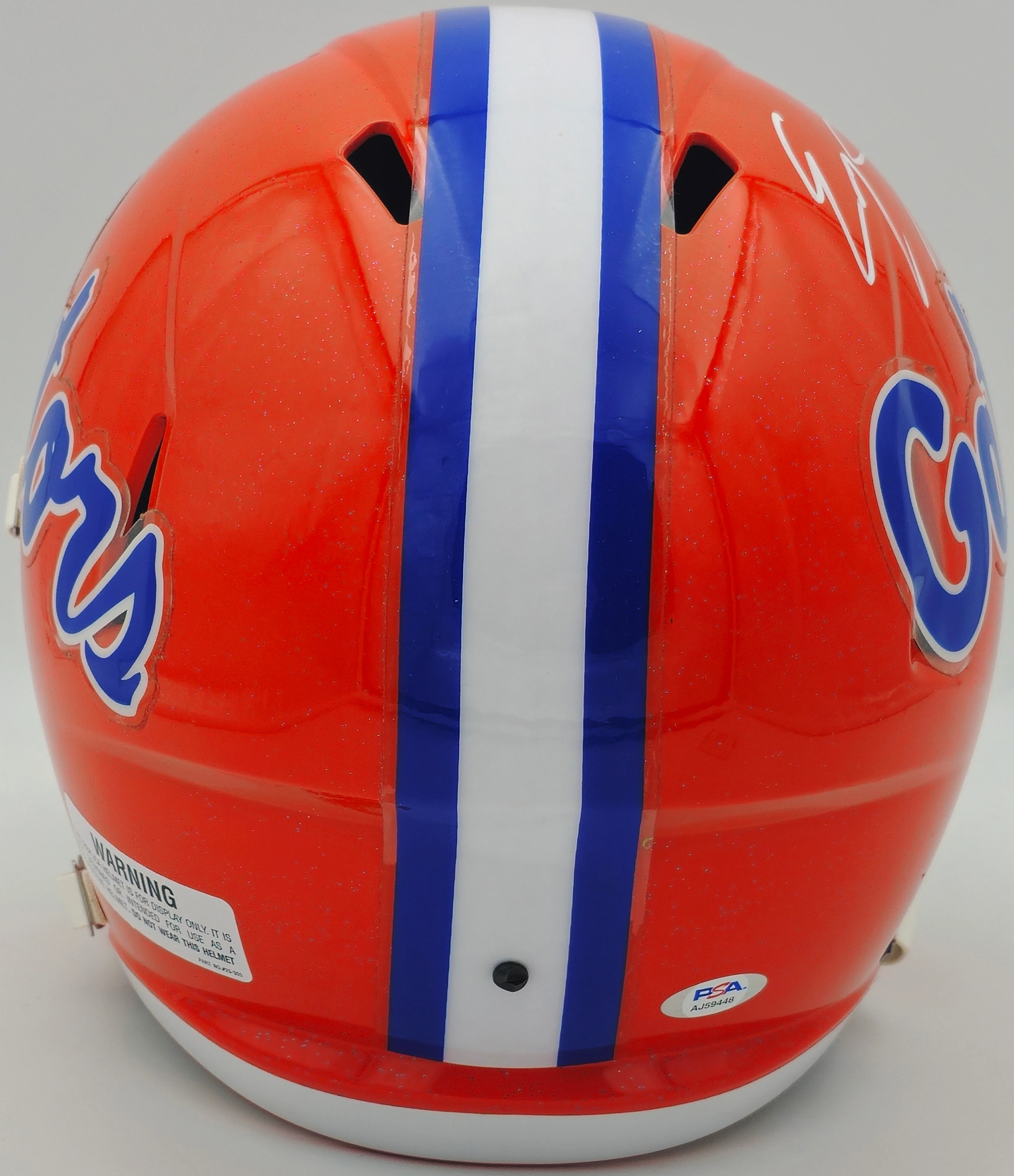 Emory Jones Autographed Florida Gators Orange Full Size Speed Replica Helmet PSA/DNA #AJ59448 - Image 5