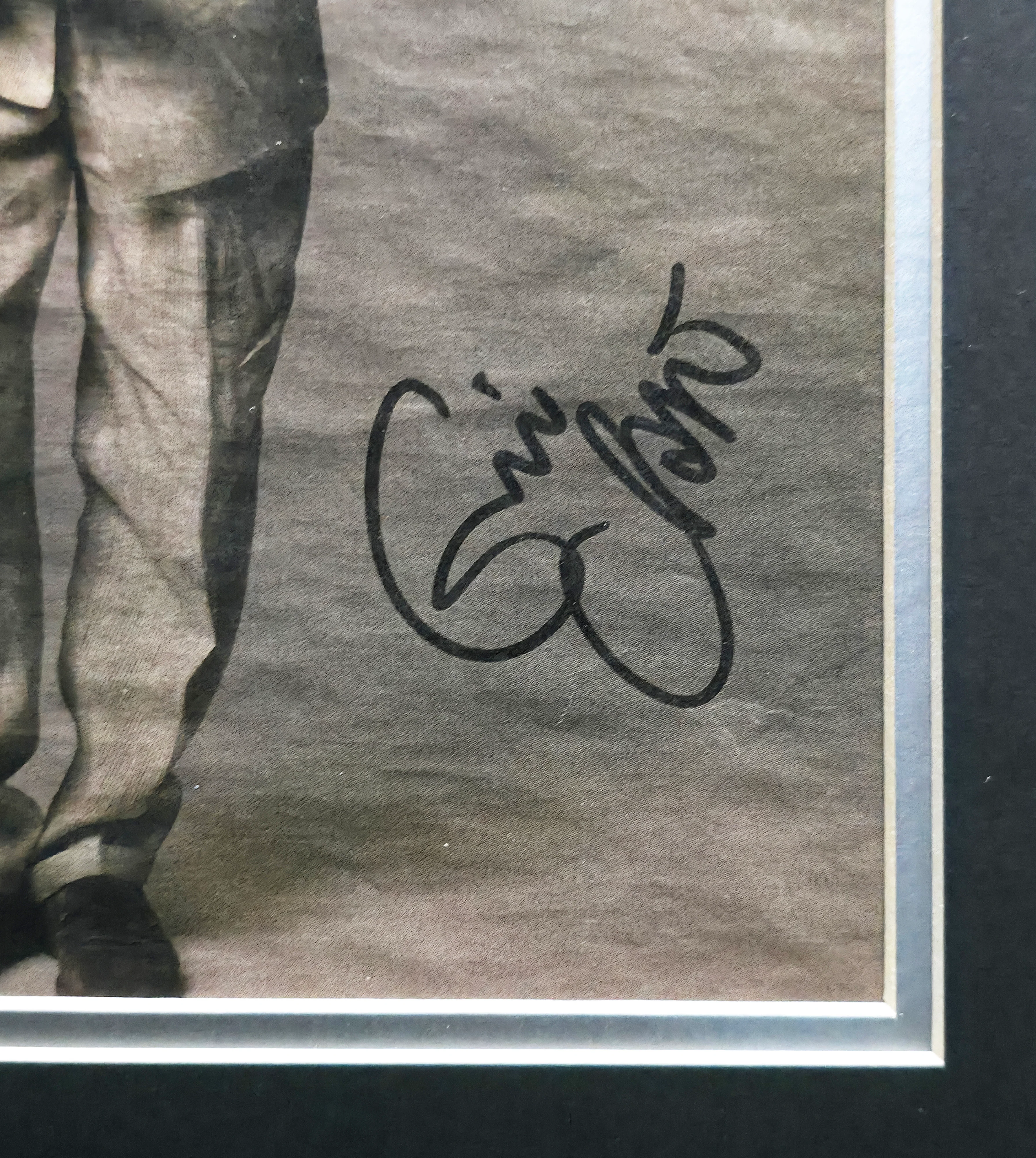 Eric Clapton Autographed Framed 10x12 Photo Beckett BAS #AC95432 - Image 3