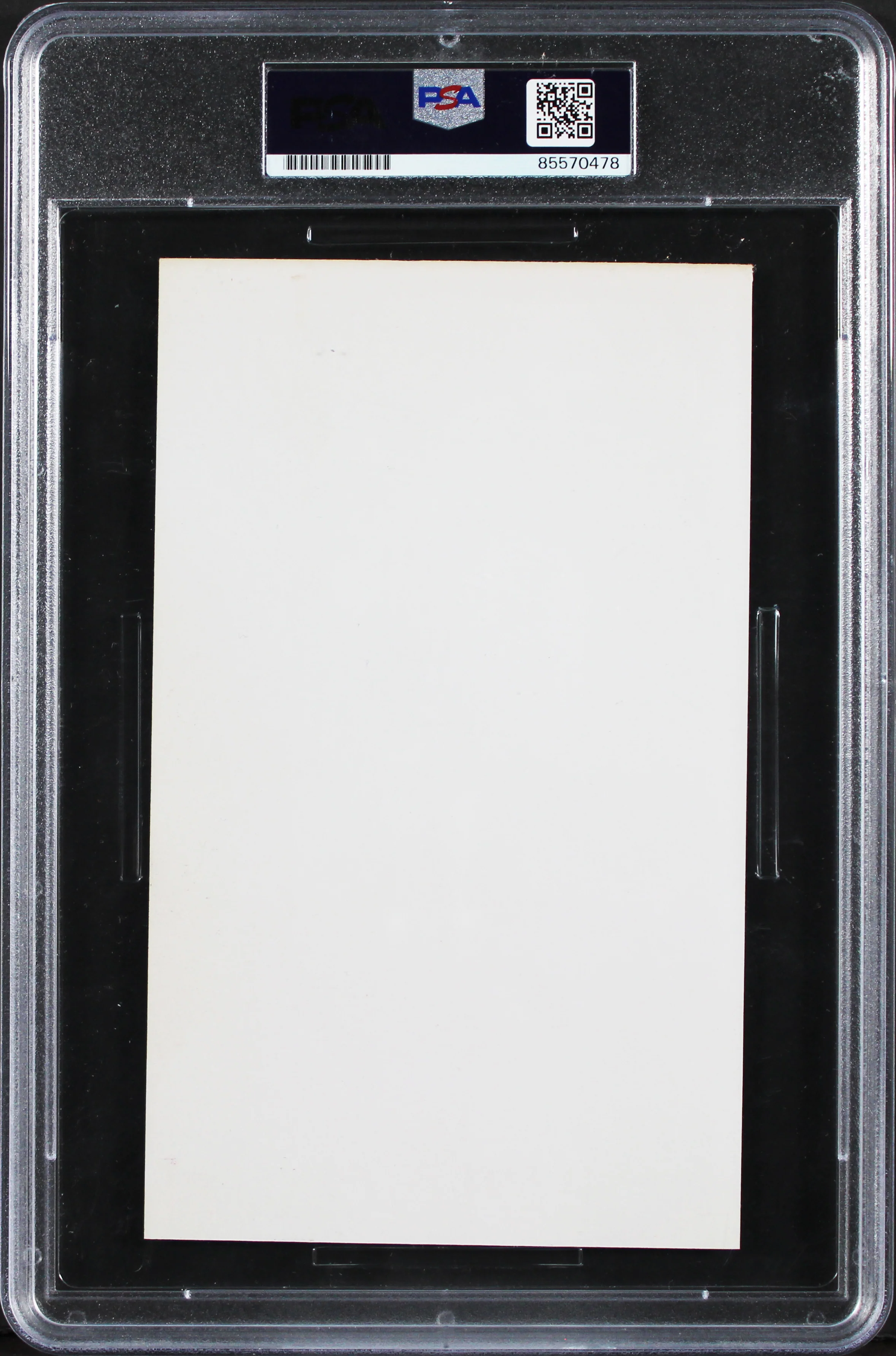 Eric Clapton Signed 4.75x7.5 The Eric Clapton Concert Print PSA/DNA Slabbed - Image 3
