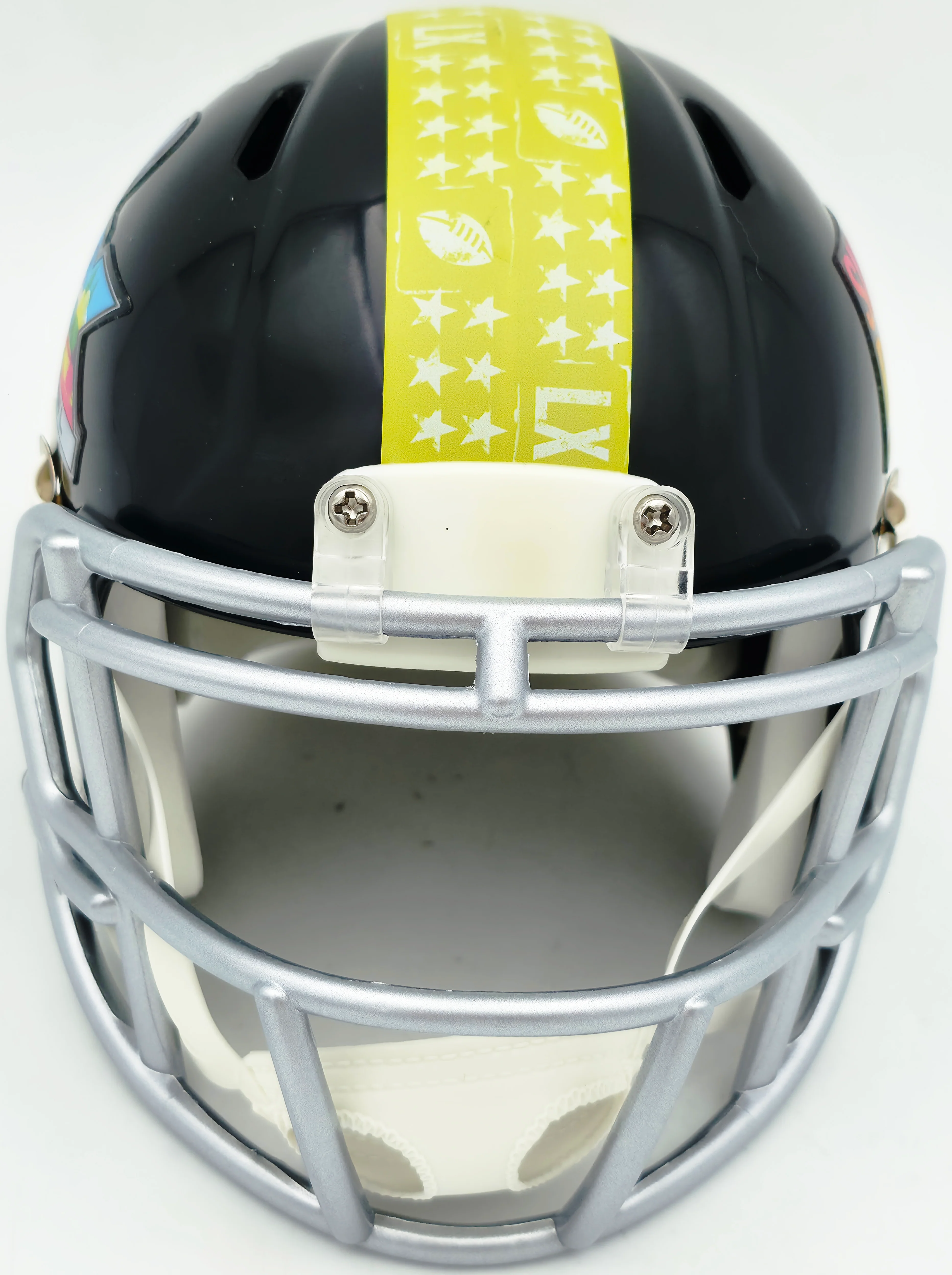 Ernest Jones IV Autographed Seattle Seahawks Black Super Bowl LX Logo Speed Mini Helmet MCS Holo Stock #262473 - Image 4