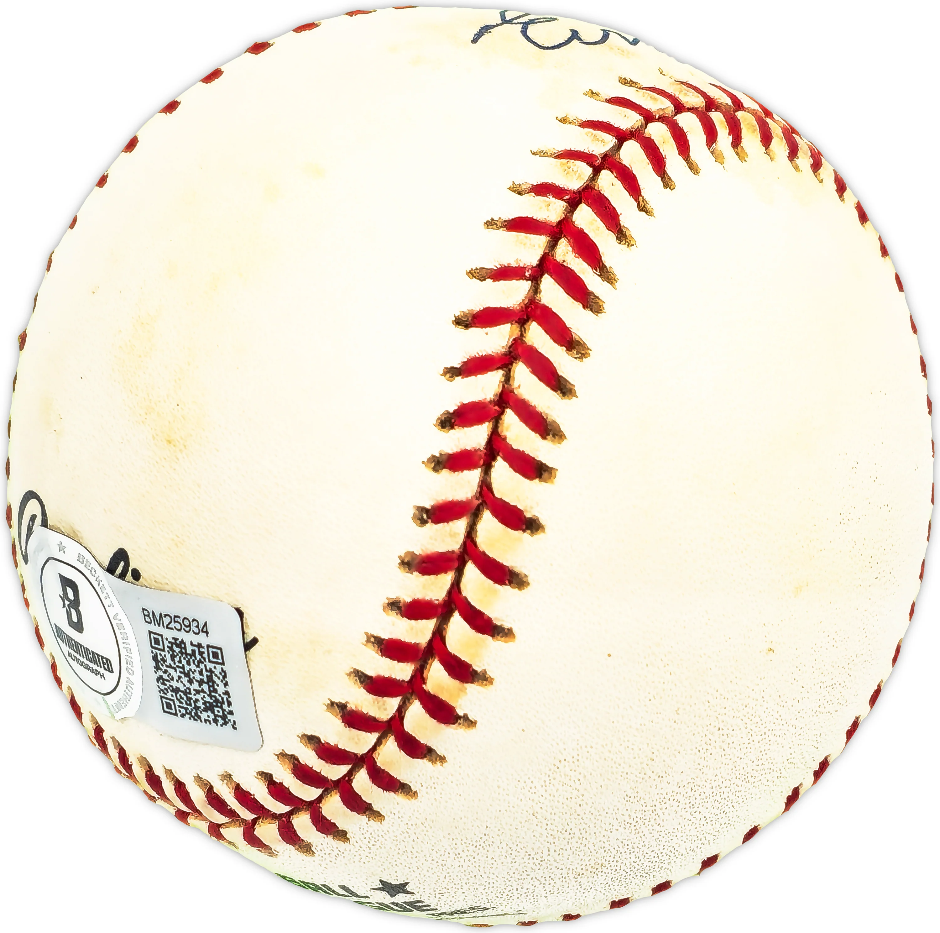 Ernie Koy Autographed Official NL Baseball Brooklyn Dodgers Beckett BAS QR #BM25934 - Image 3