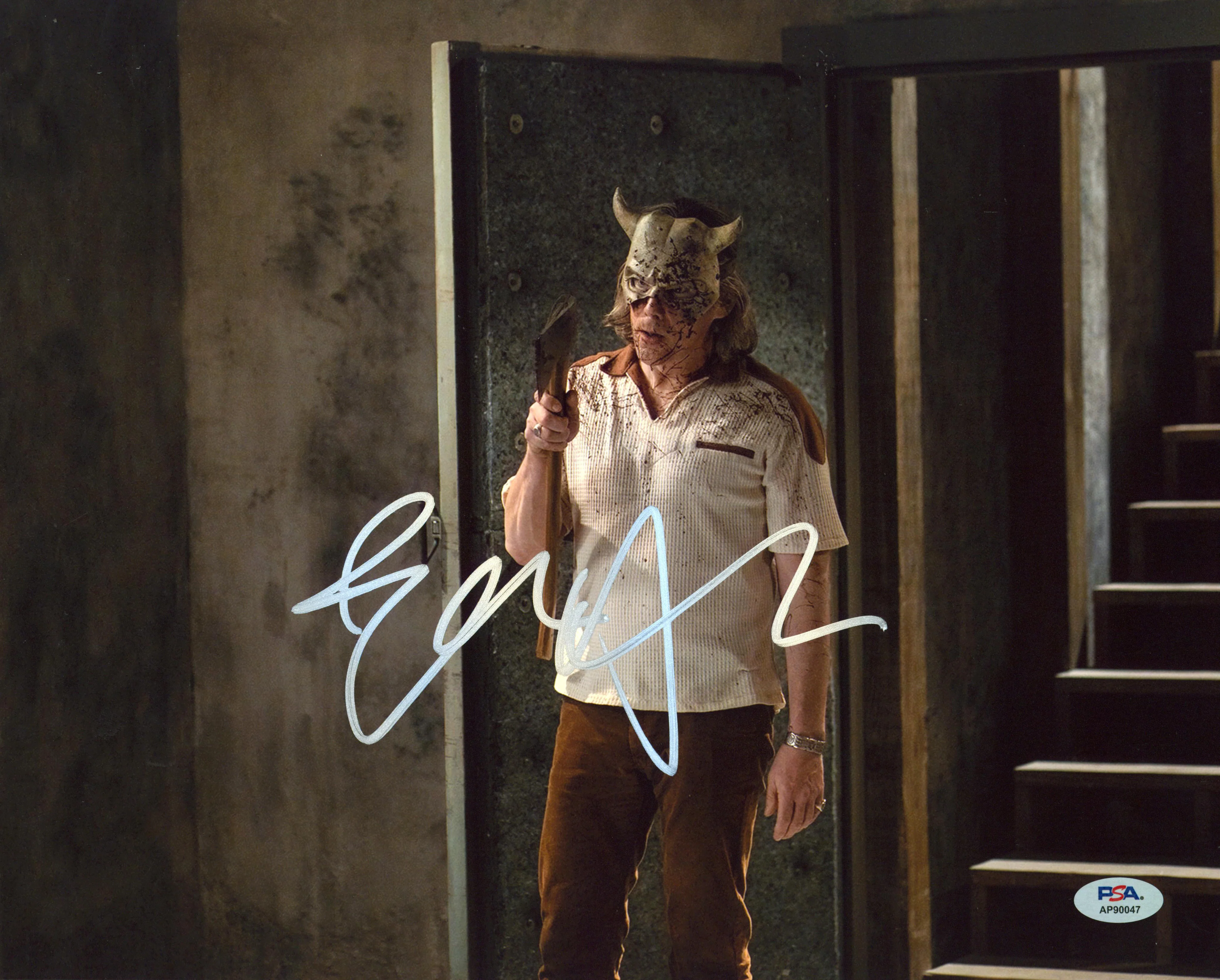 Ethan Hawke The Black Phone Authentic Signed 11x14 Horizontal Photo PSA #AP90047 - Image 2