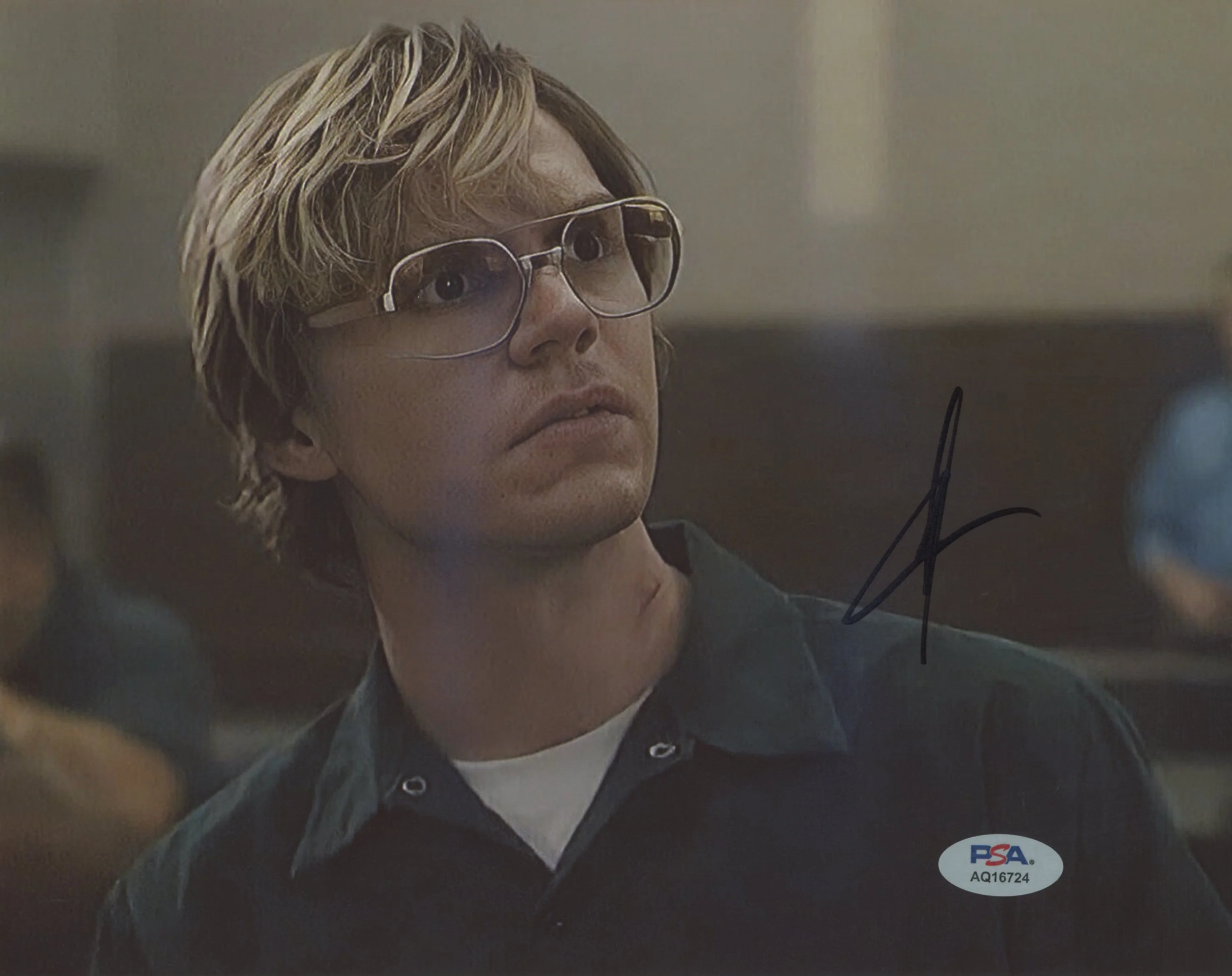 Evan Peters Dahmer Monster Authentic Signed 8x10 Photo PSA/DNA #AQ16724 - Image 2