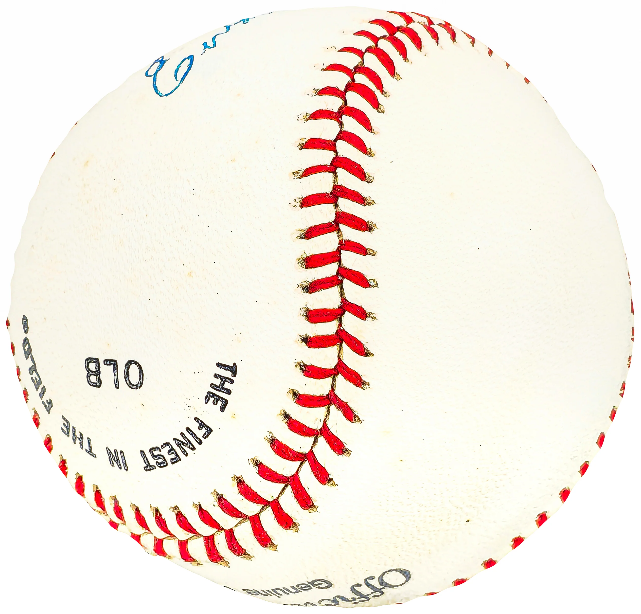 Ewald Lefty Pyle Autographed Official League Baseball Browns, Braves Vintage Signature Beckett BAS QR #BH039060 - Image 4