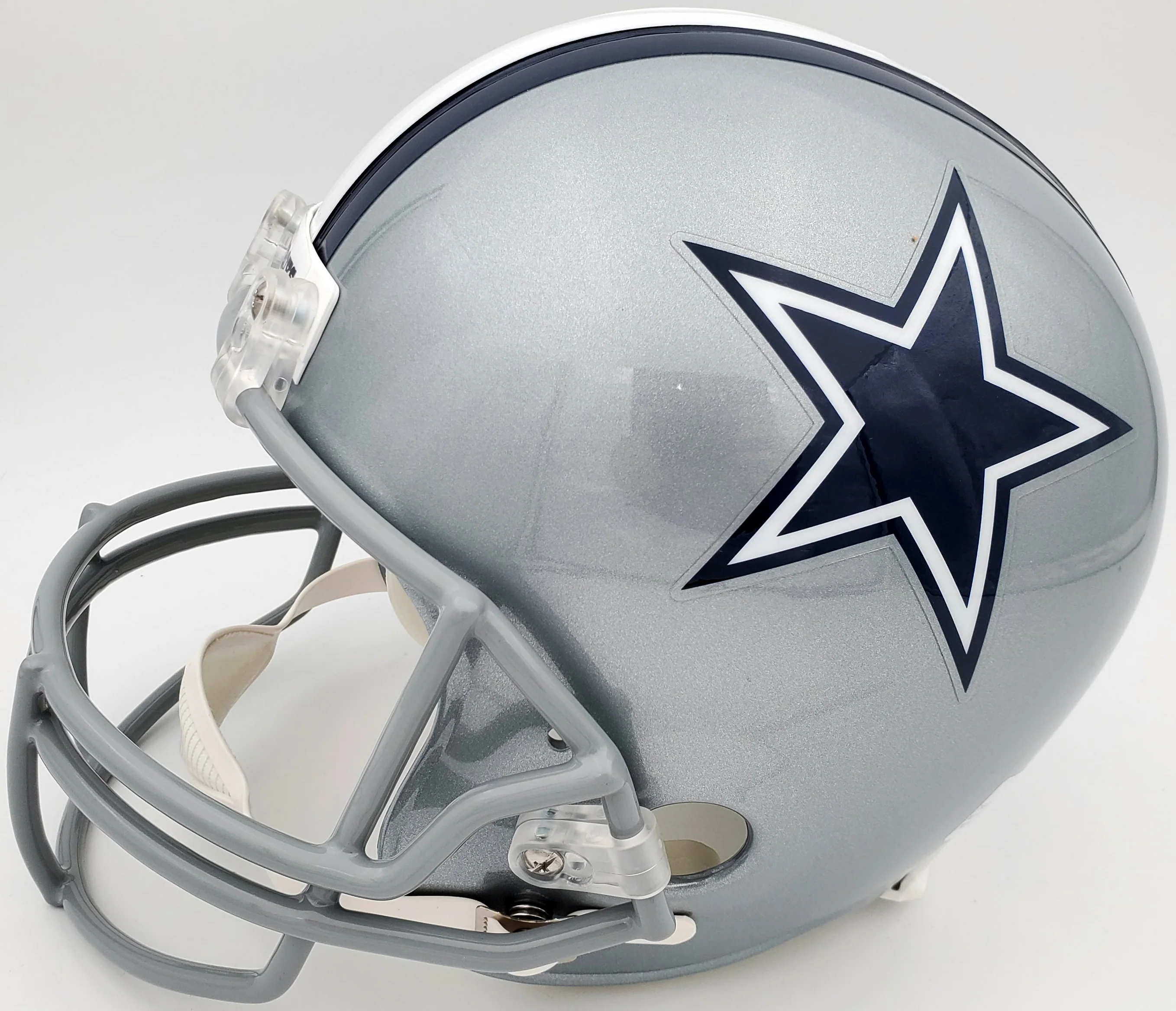 Ezekiel Elliott Autographed Dallas Cowboys Full Size Replica Helmet Beckett BAS Stock #143249 - Image 5