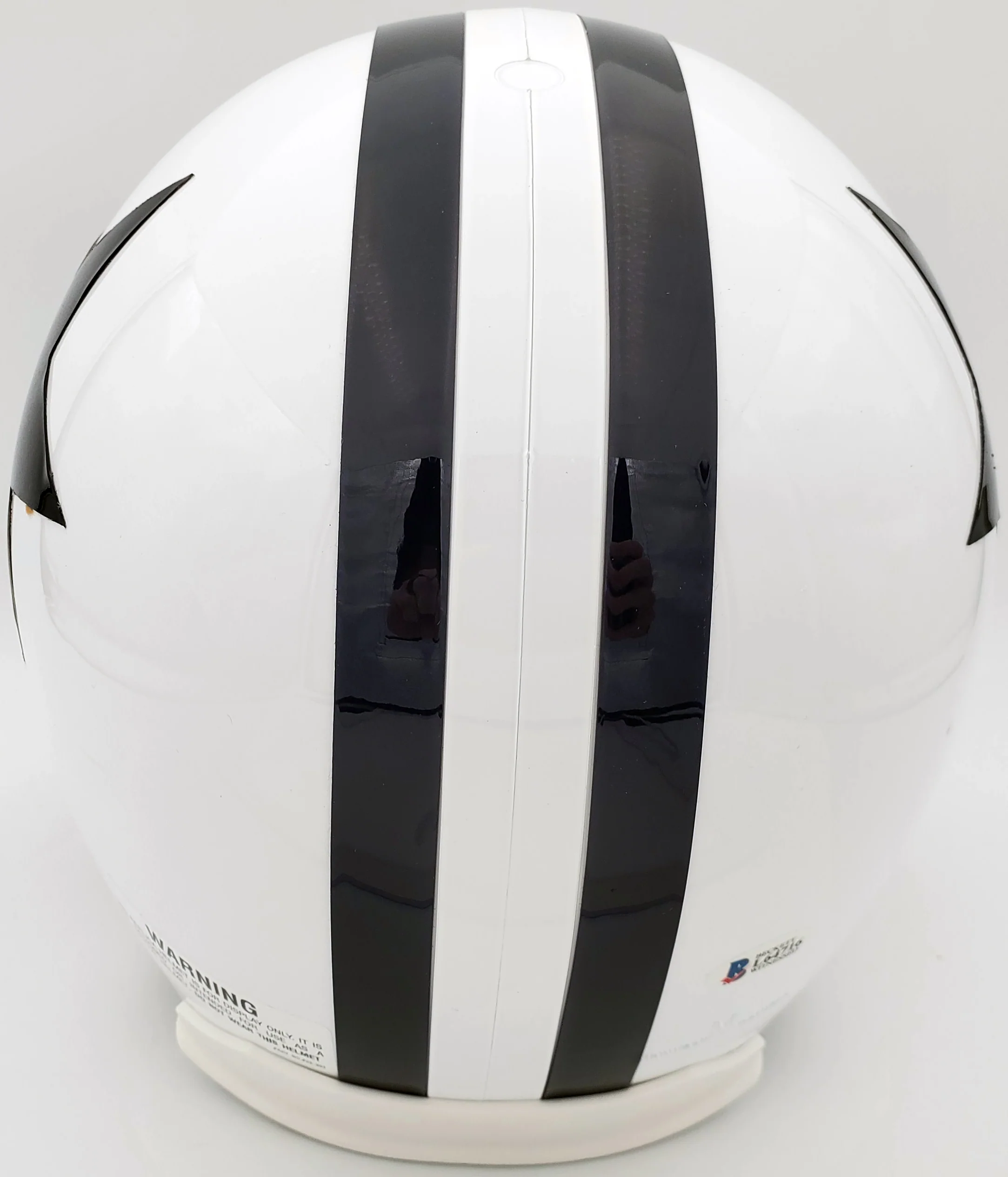 Ezekiel Elliott Autographed Dallas Cowboys Thanksgiving Full Size Replica Helmet Beckett BAS Stock #146376 - Image 2